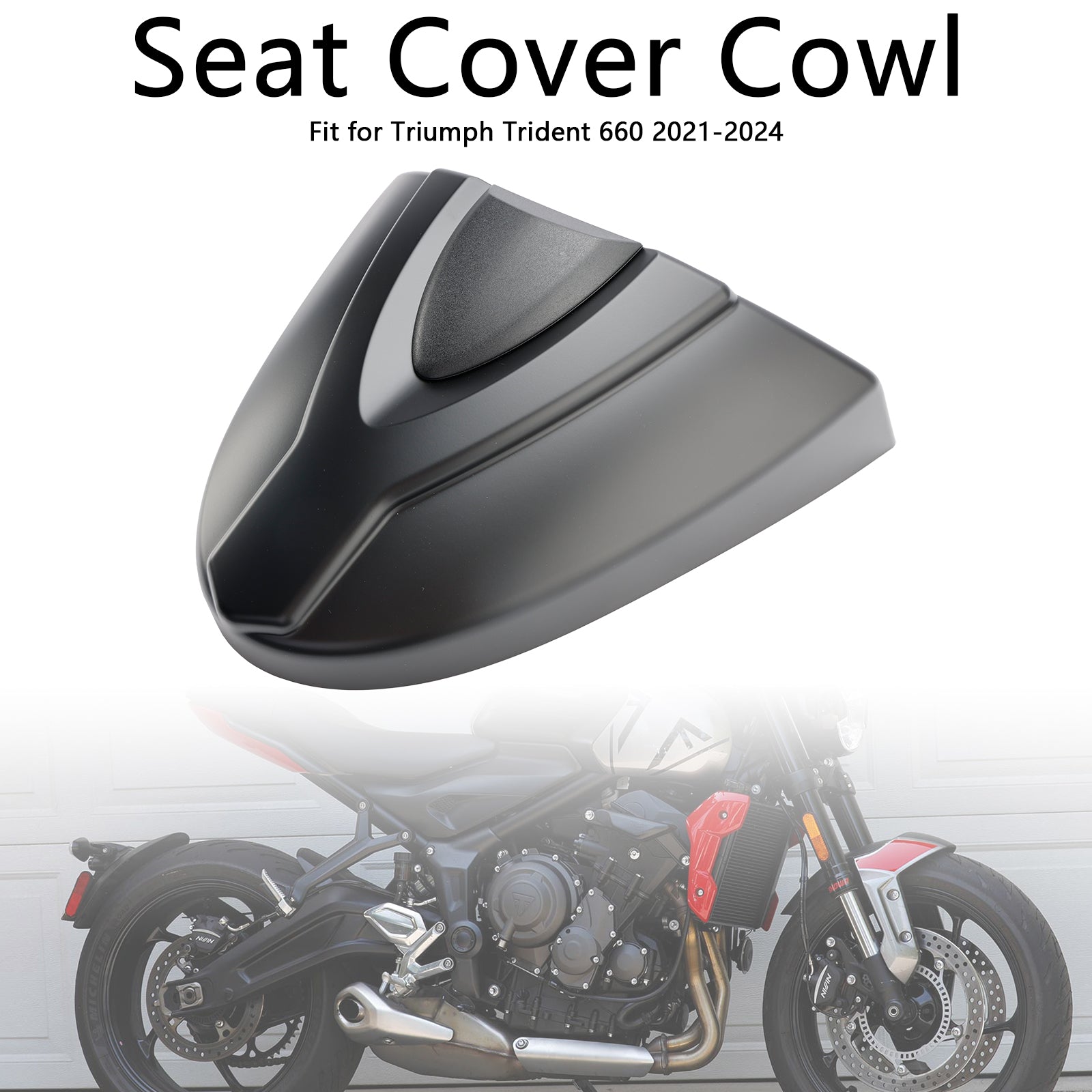 Tail Rear Seat Cover Fairing Cowl For Trident 660 2021-2024
