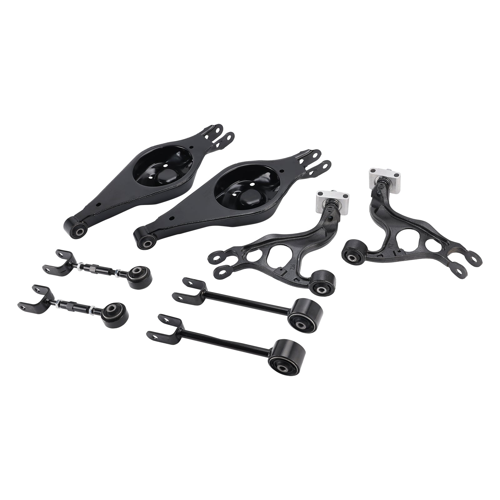 8Pcs Rear Suspension Upper & Lower Control Arms for Ford Explorer 2011-2019