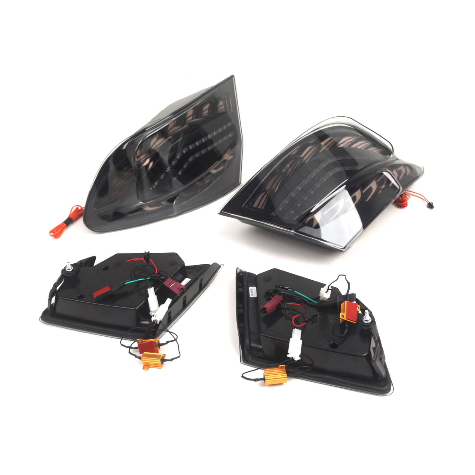 2010-2016 BMW 6th Gen 5-Series5F10 F18 M5 L&R Smoked LED Tail Lights Rear Lamp Assembly