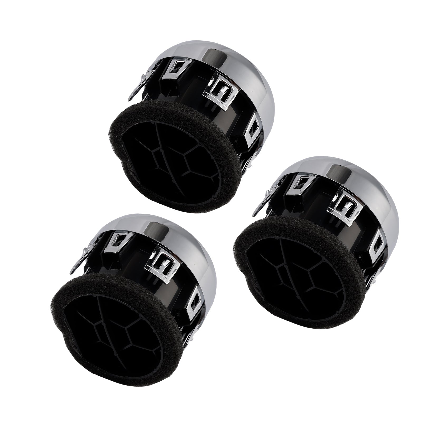 2015-2022 Ford Mustang 3X Center Dashboard A/C Air Vent Louvre FR3Z-19893-AE