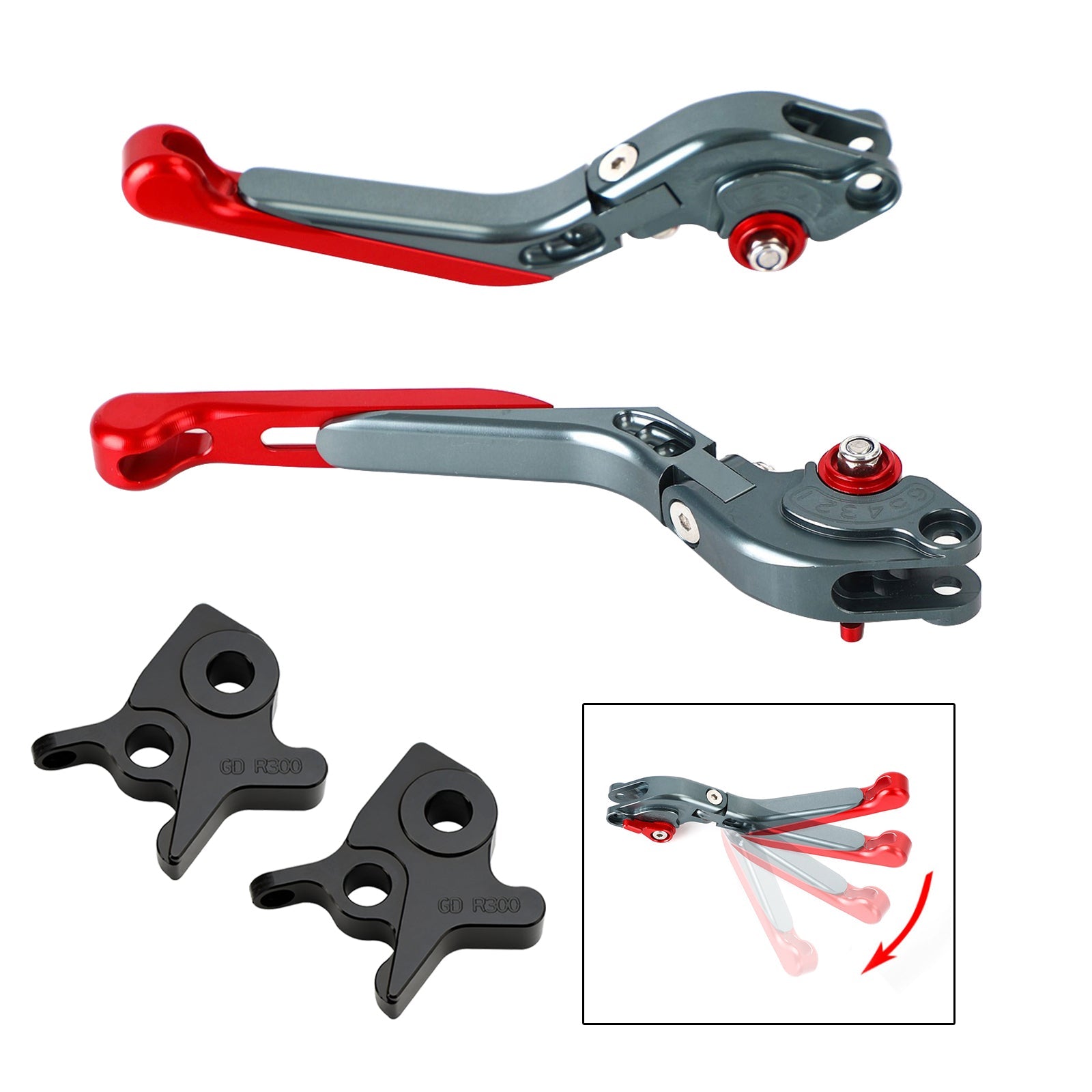 Adjustable Clutch Brake Lever fit for KYMCO AK550 2017-2022