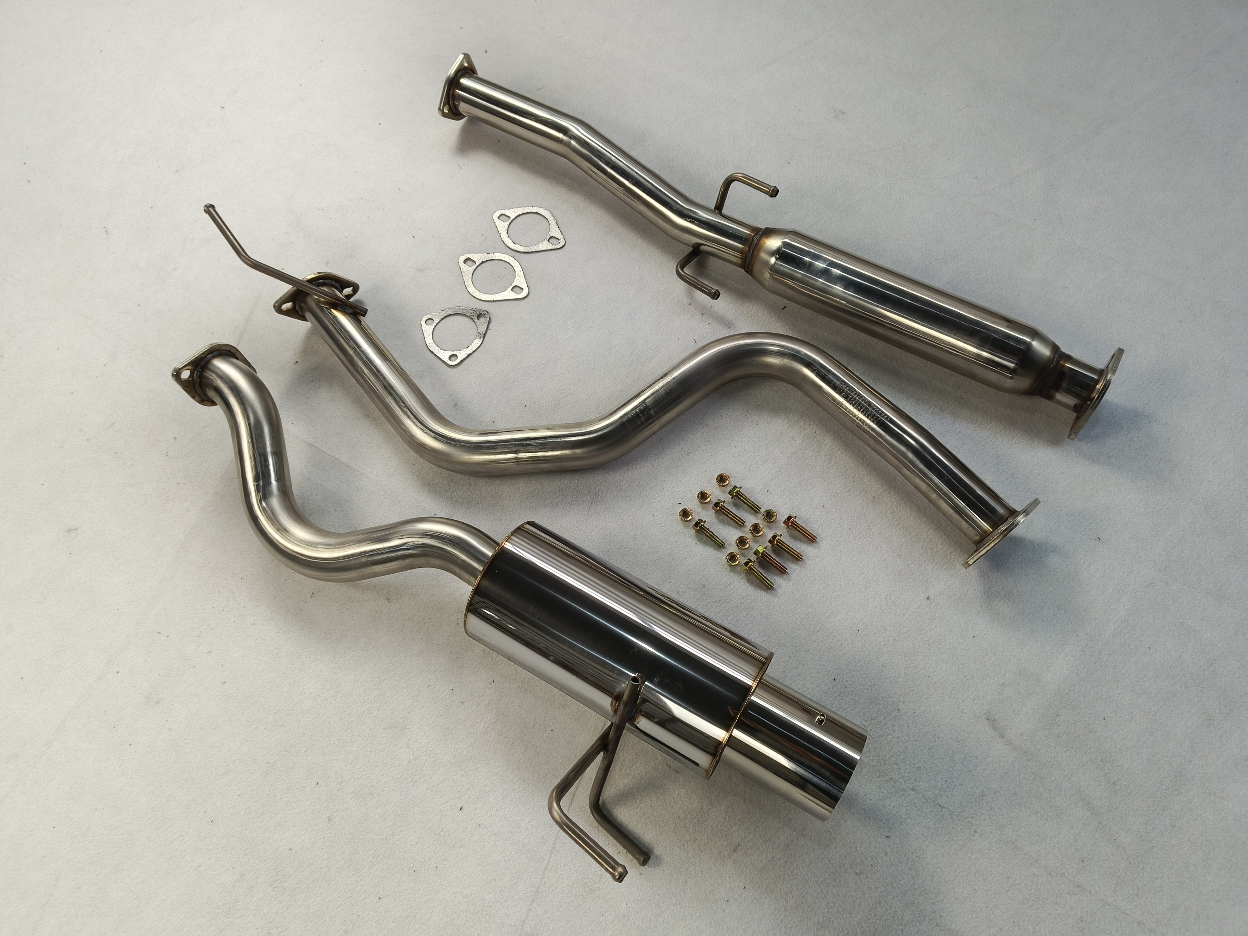 نظام عادم CatBack مقاس 4 بوصات - مواصفات الانجراف لسيارة Honda Civic EG6 3DR N1 1992-1995