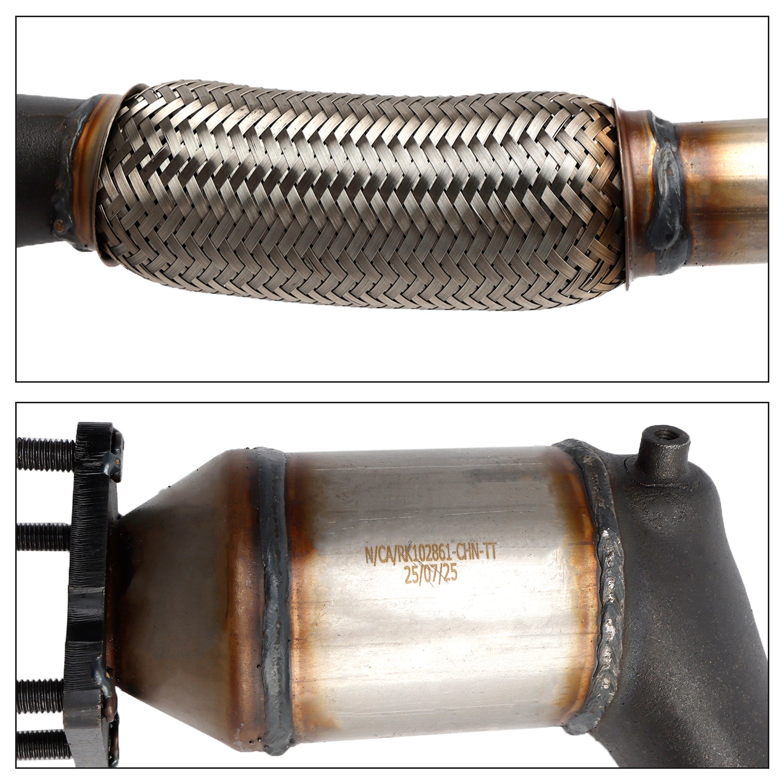 2004/09-2007/09 Audi A3 Sportback 8PA 1.6 FSI 1598 ccm Catalytic Converter 1K0254303NX