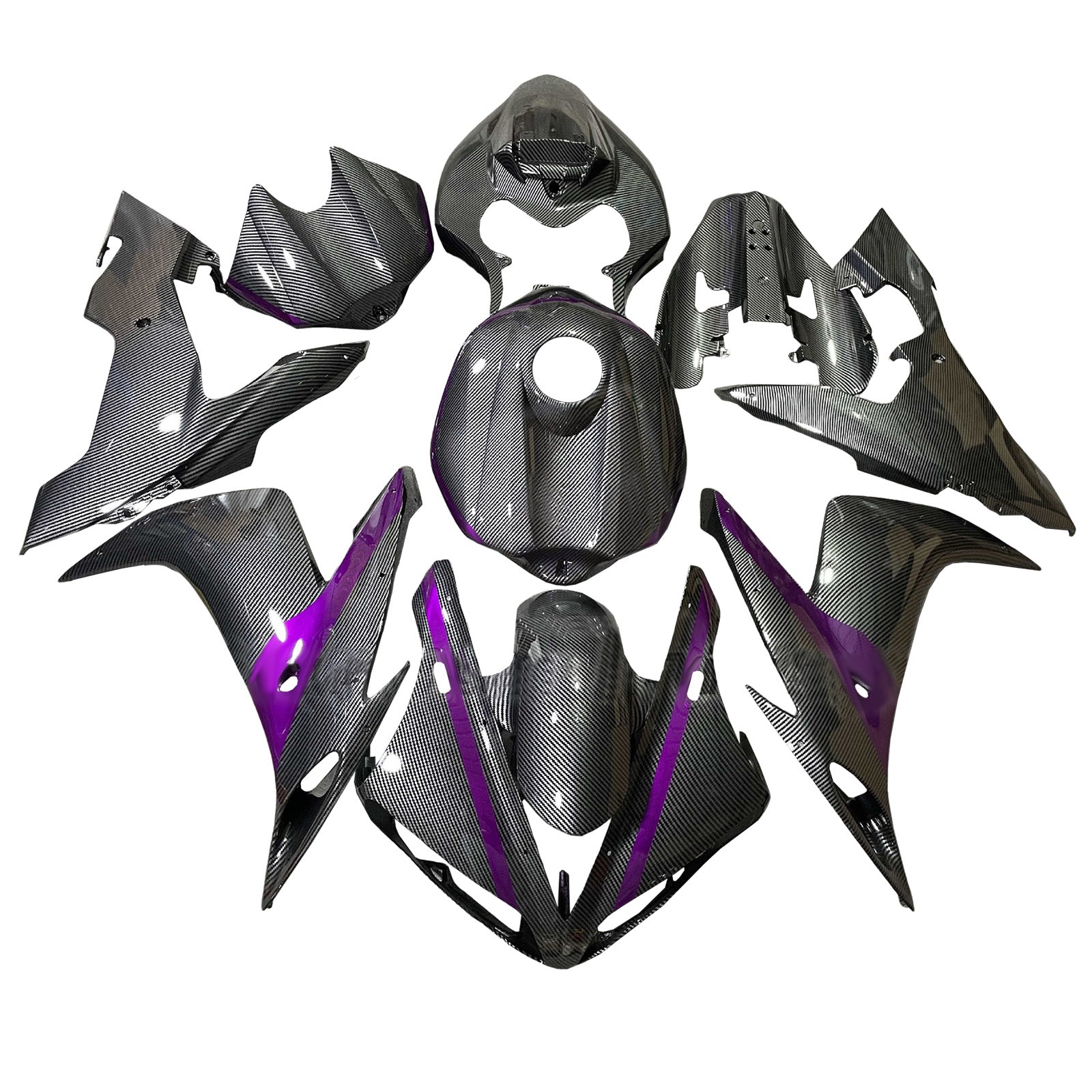 Injection Fairing Kit Bodywork Plastic ABS For Yamaha YZFR1 YZF-R1 2004-2006