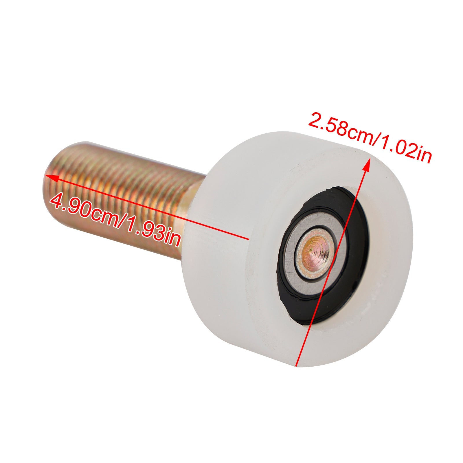 2Pcs Cab Door Roller AT319018 Fits For John Deere Skid Steer 240 250 260 270