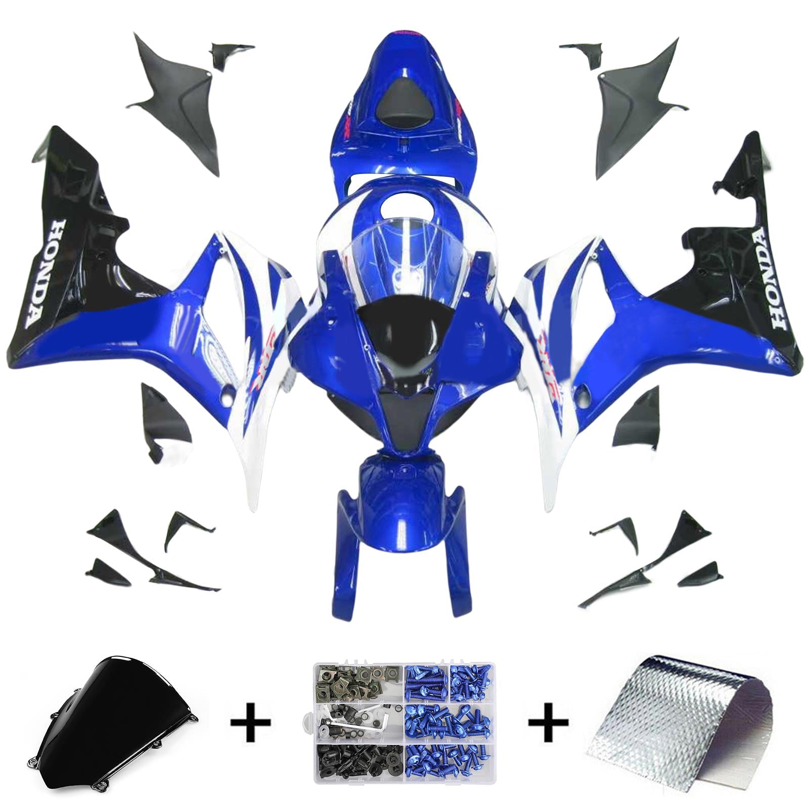 Honda CBR600RR 2007-2008 F5 Fairing Kit Bodywork Plastic ABS