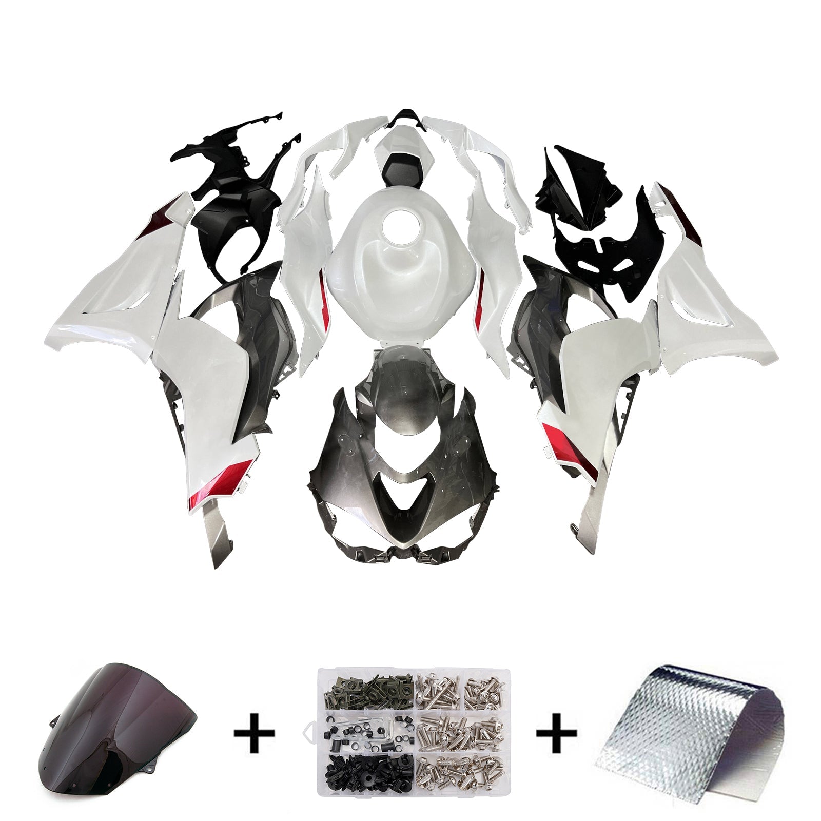 Injection Fairing Kit Bodywork Plastic ABS fit For Kawasaki ZX-6R 2024-2025