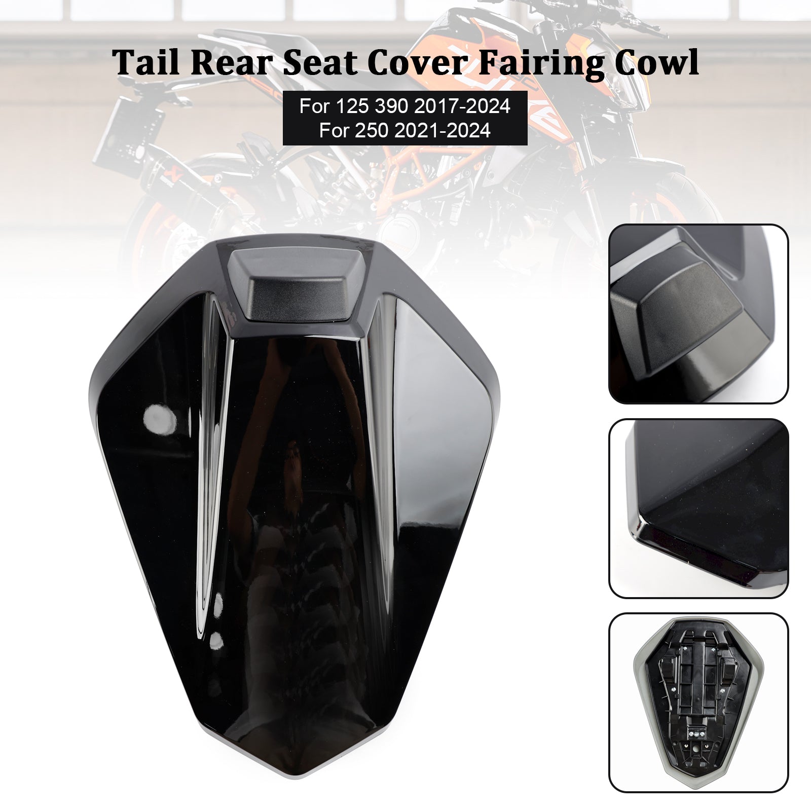 Tail Rear Seat Cover Fairing Cowl For 125 250 390 2017-2024