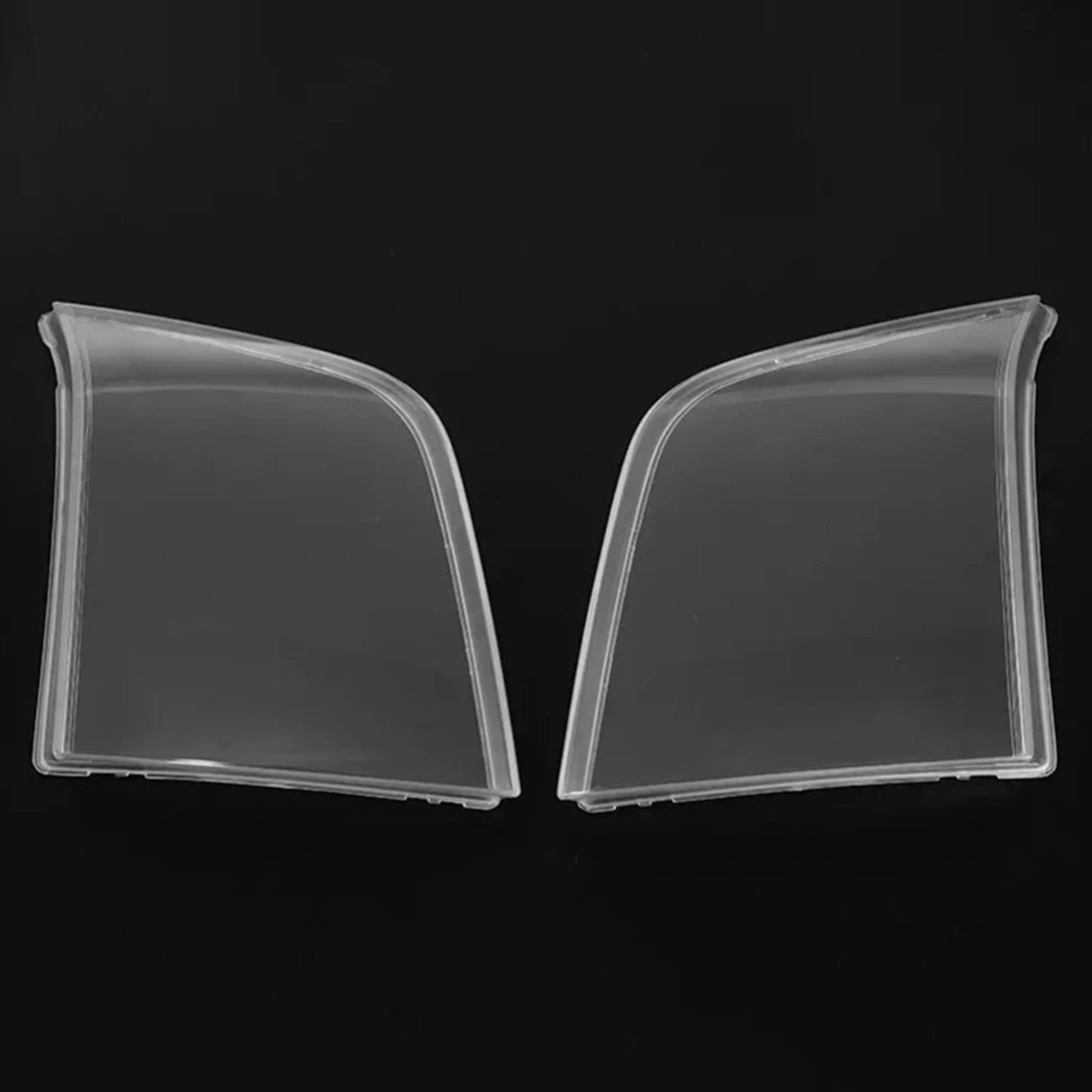2006-2014 FORD TRANSIT MK7 2Pcs Clear Headlight Lens Cover Shell