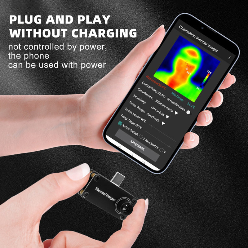 Infrared Thermal Imaging Camera IR Imager USB Type-C For Android Mobile Phone