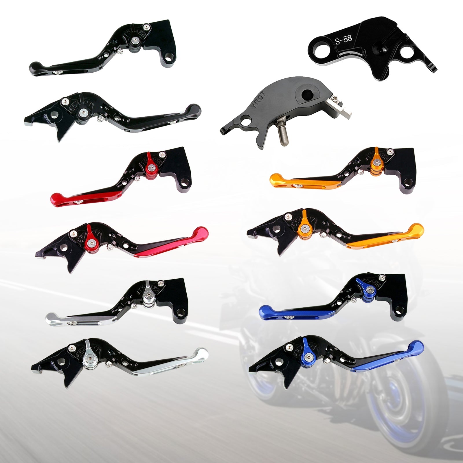 Adjustable Clutch Brake Lever fit for YAMAHA YZF R7 MT-10/SP FZ-10/SP 2022-23