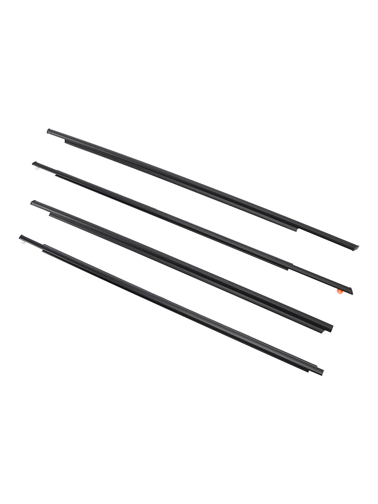 2004-2009 Toyota Prius 4PCS Door Glass Belt Outer Molding Weatherstrip