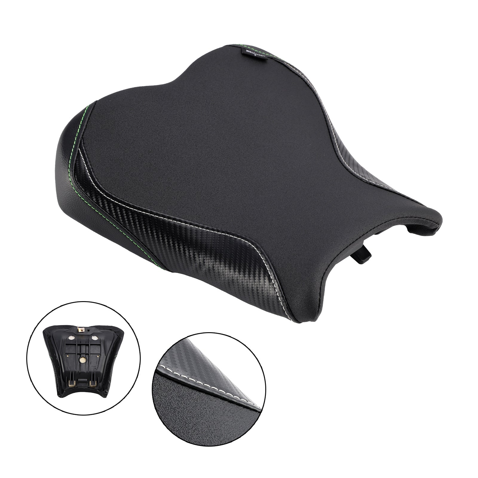 Front Raider Seat Driver Cushion Pu Fit For KAWASAKI NINJA ZX-4R ZX-4RR 23