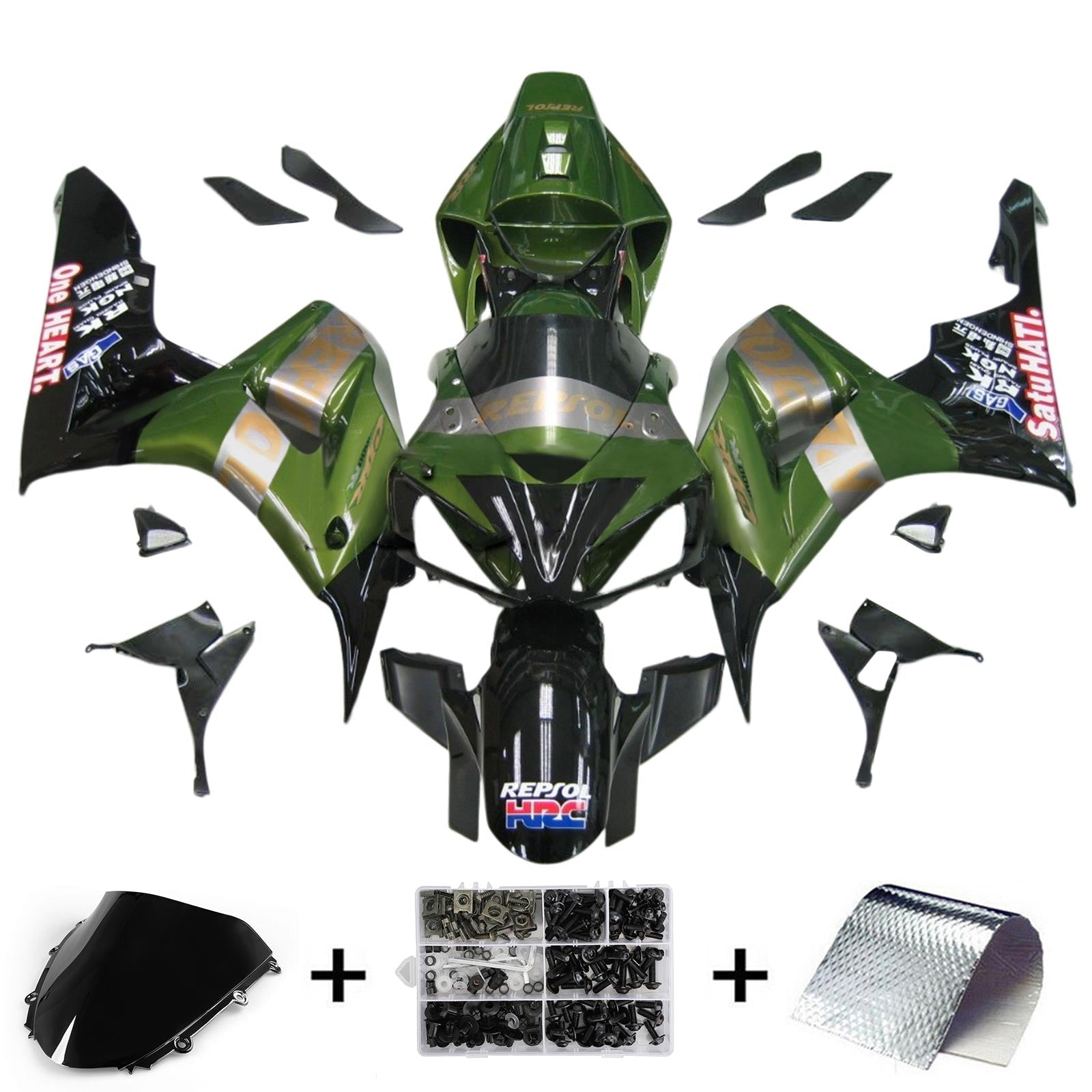 Honda CBR1000RR 2006-2007 Fairing Kit Bodywork Plastic ABS