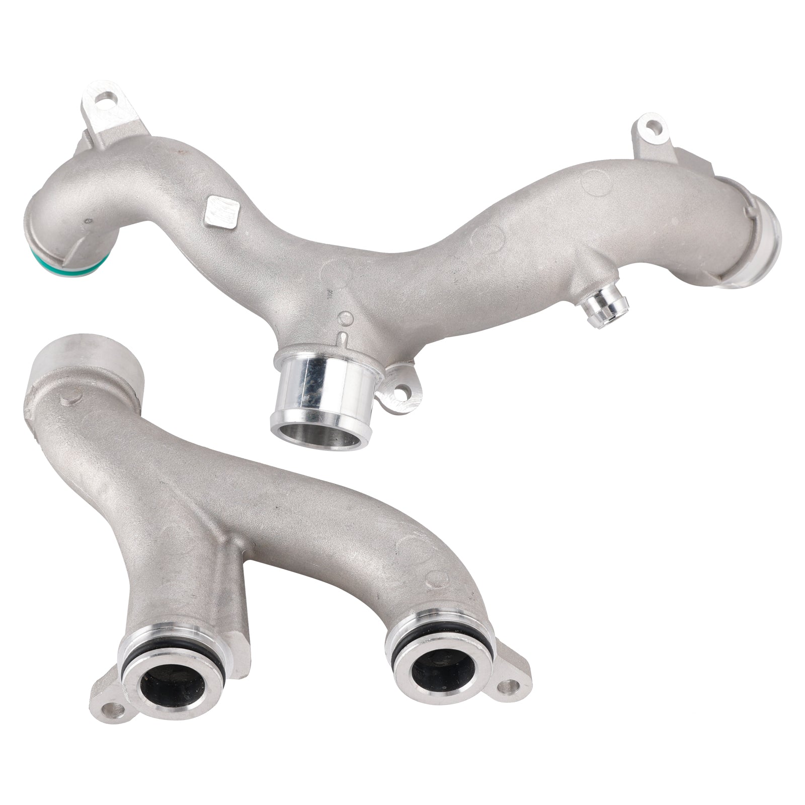 2PCS Coolant Crossover Pipe LR186917 LR186859 For Land Rover LR4 V2 3.0 5.0