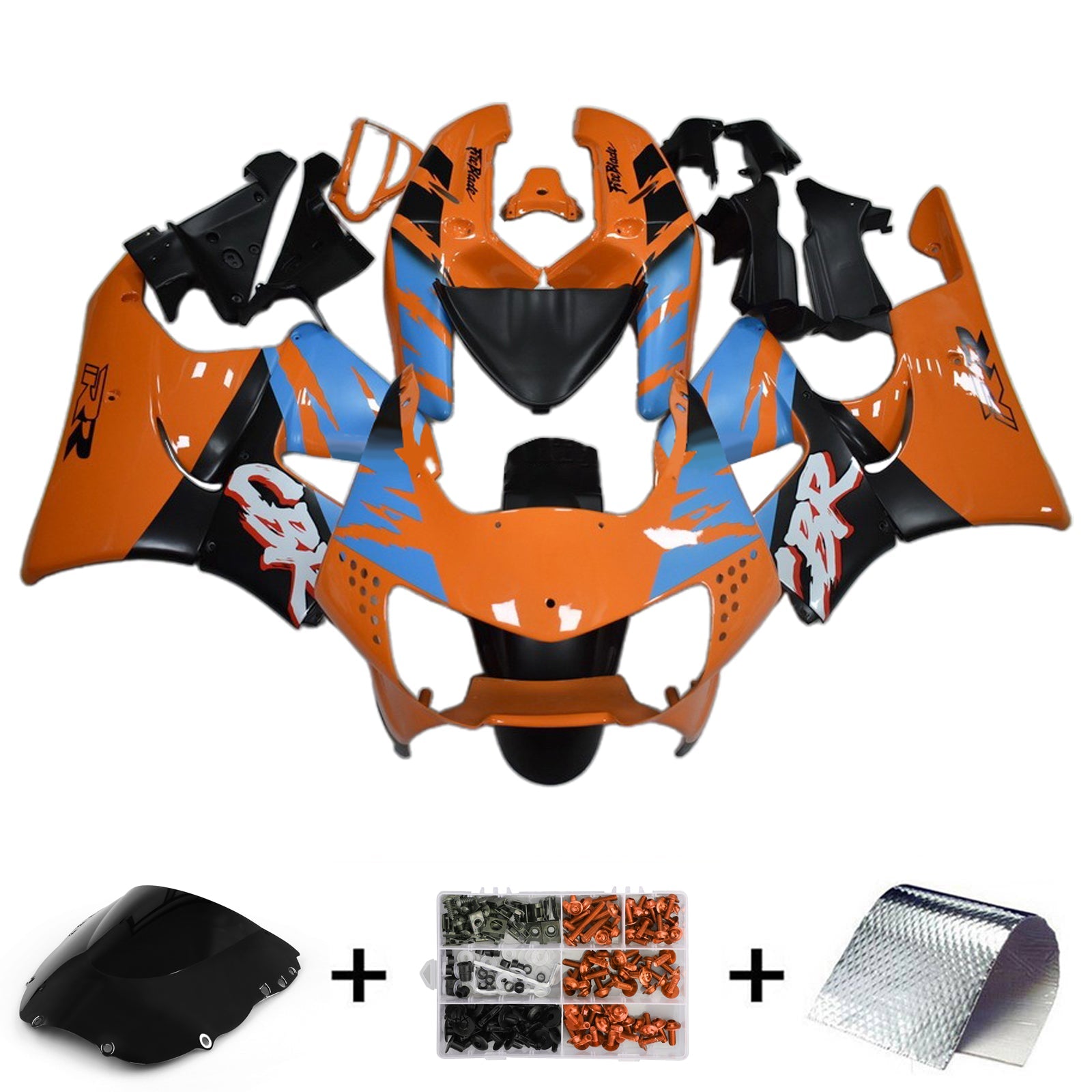 Honda CBR900RR 919 1998-1999 Fairing Kit Bodywork Plastic ABS