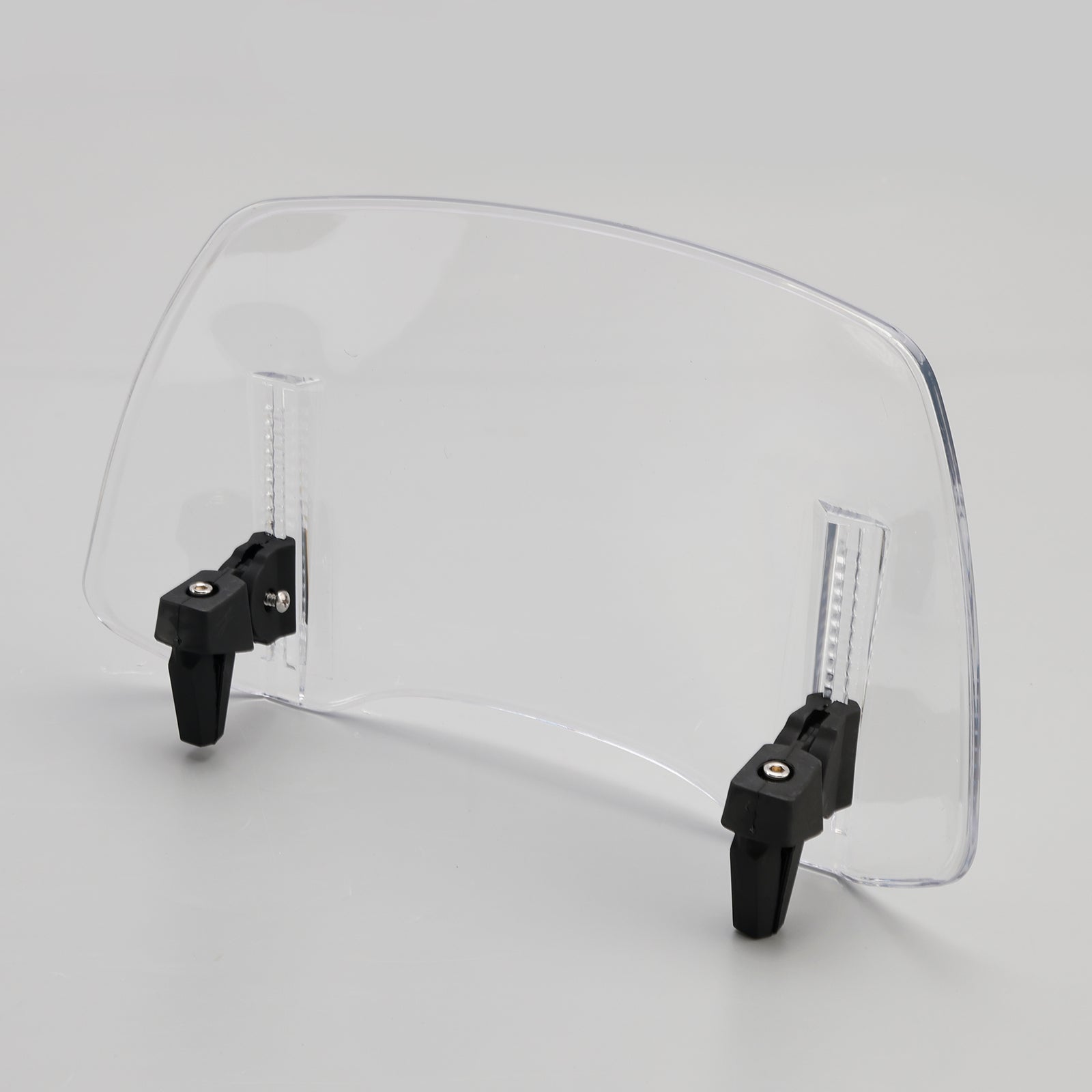 Universal Adjustable Windshield Clip On Wind Screen Deflector Extension Spoiler