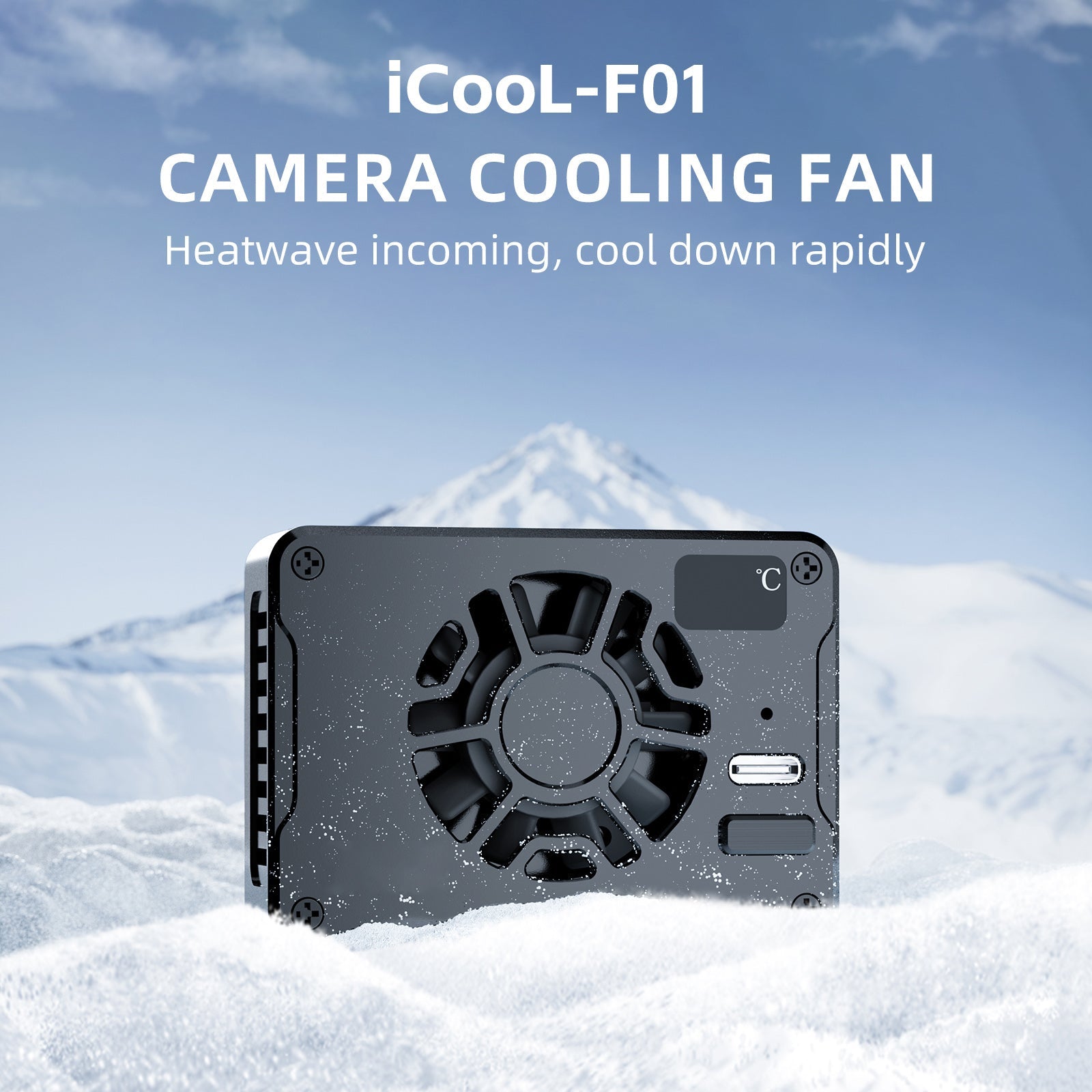 Semiconductor Camera Radiator Slr Cooler Fan For Sony Canon R5/R6/R7/Fuji Xt4