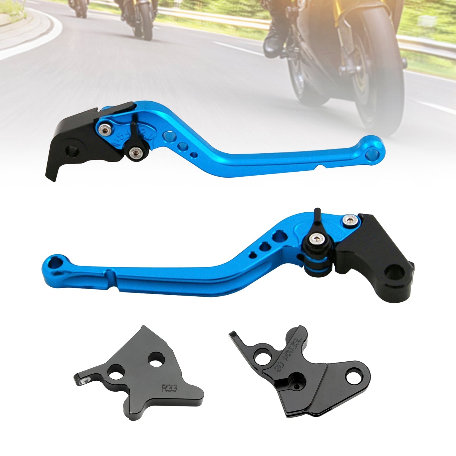 2005-2014 야마하 YBR125 롱 클러치 브레이크 레버