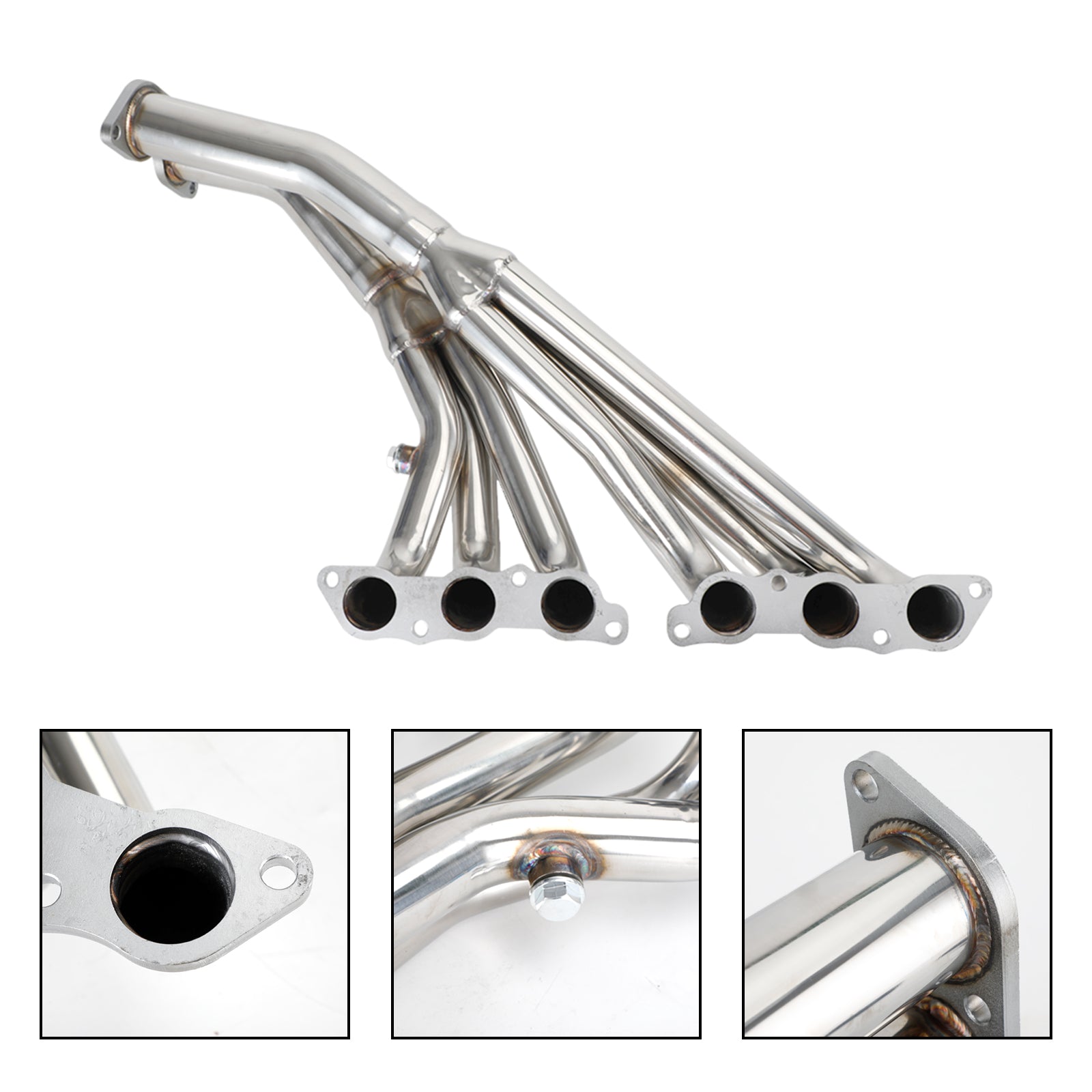 Stainless Headers Exhaust Fit Lexus IS300 2001-2005 Altezza XE10 3.0L L6 2JZ-GE