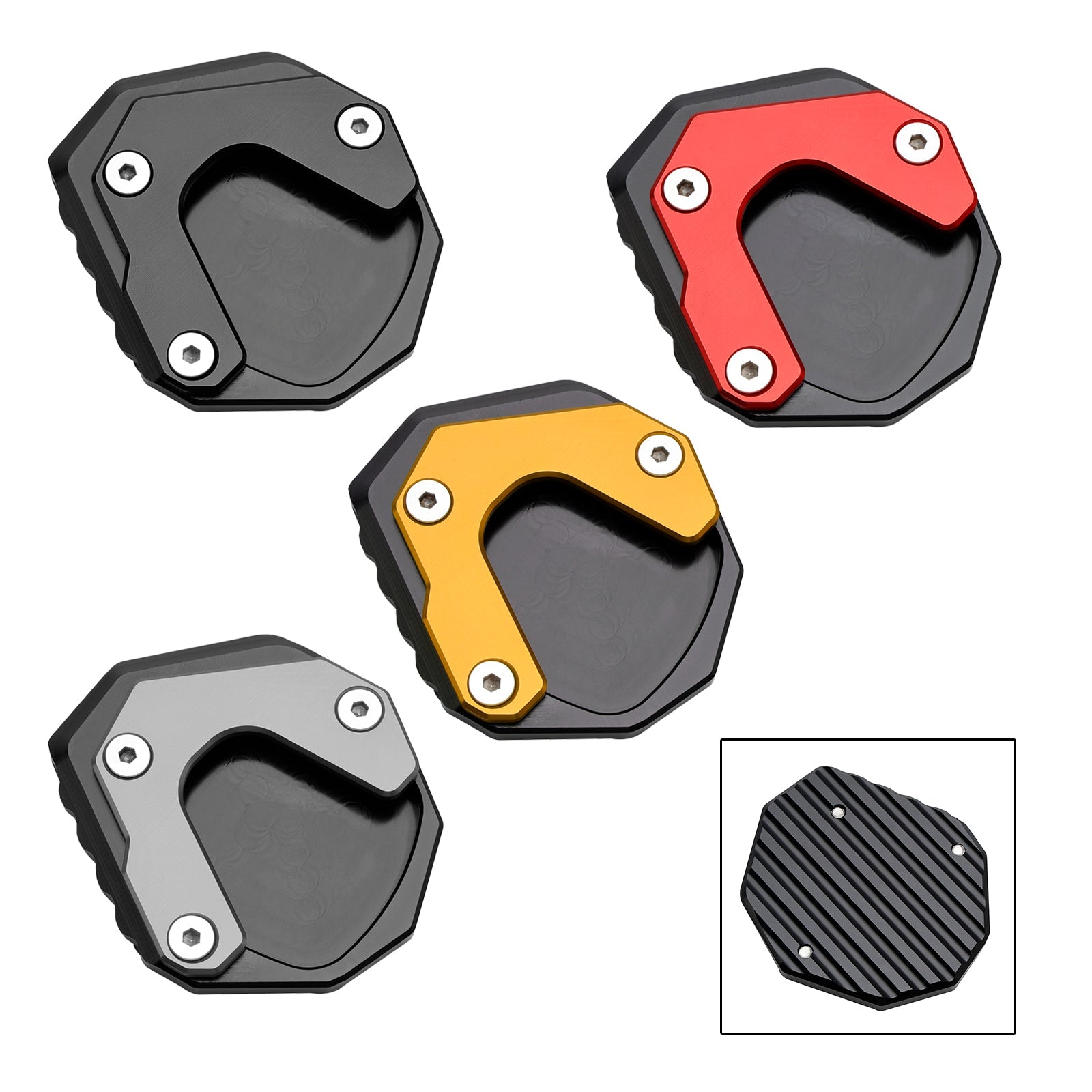 Kickstand Enlarge Plate Pad fit for Honda XL 750 Transalp CB750 Hornet 23-24