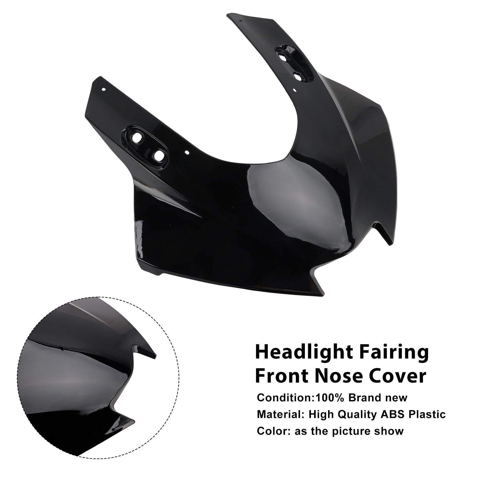 2025-2026 Yamaha YZF-R3 R25 Headlight Fairing Front Nose Cover