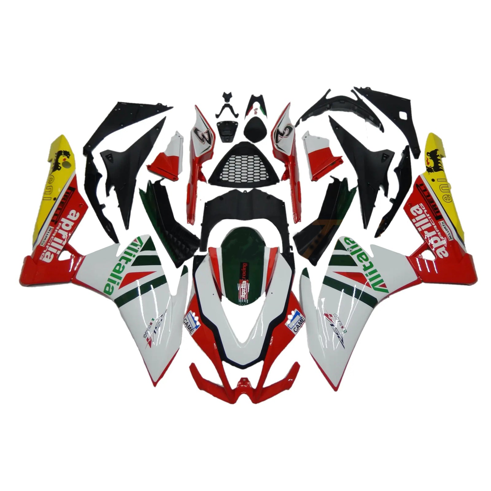 Amotopart Aprilia RSV4 1000 2009-2015 Fairing Kit Bodywork Plastic ABS