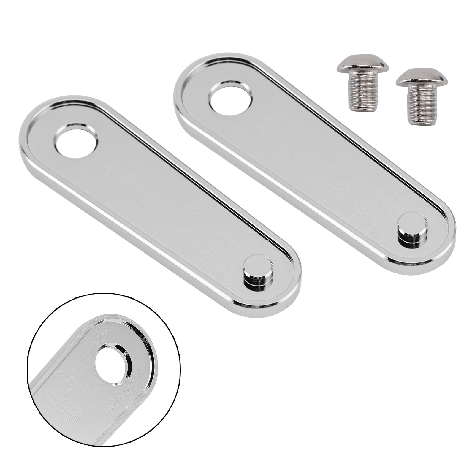 1993-2023 Electra Glides Road Glides Rear Floorboard Foot Peg Frame Plates