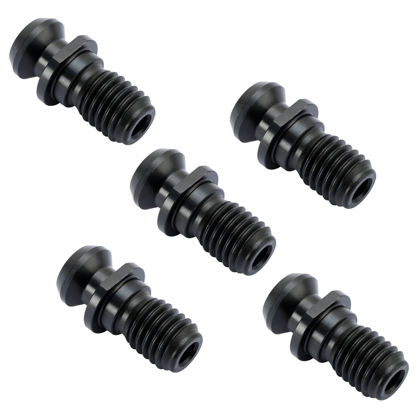 5 Pcs CAT40 45?? 0.740" Pull Stud Retention Knob Fits Mazak Fadal CNC Black