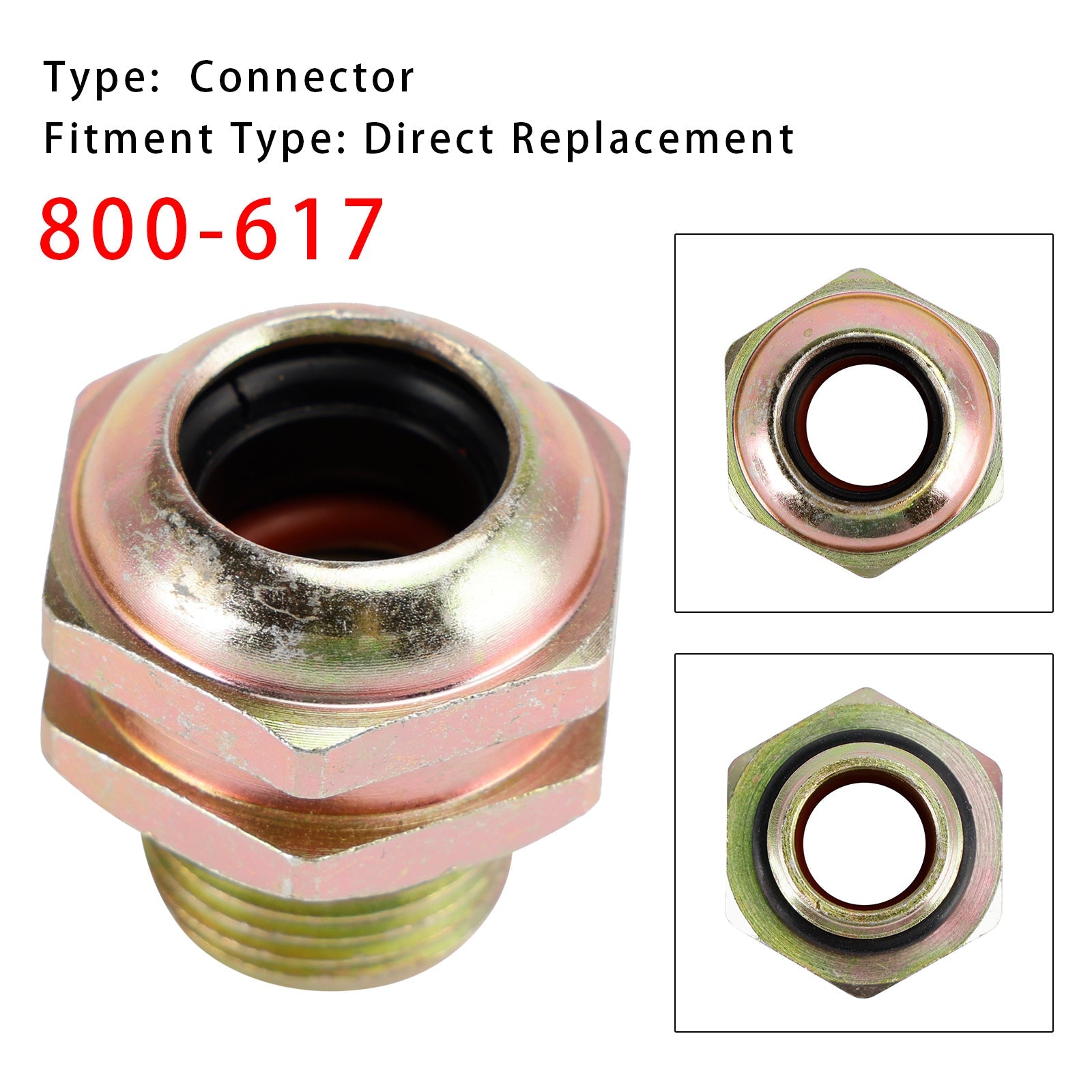 800-617 Transmission Cooler Line Quick Connector For Ford Mercury Models