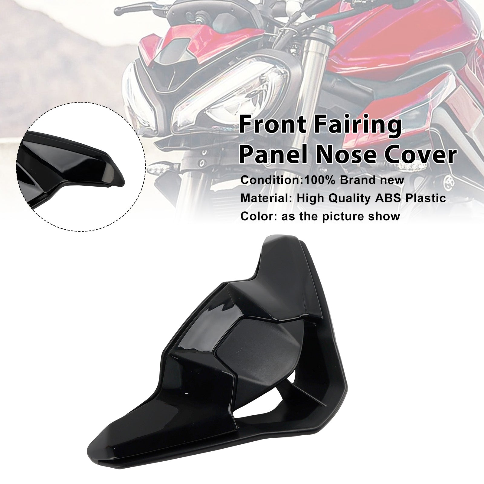 2023-2025 Street Triple 765 R/RS Front Fairing Panel Nose Cover