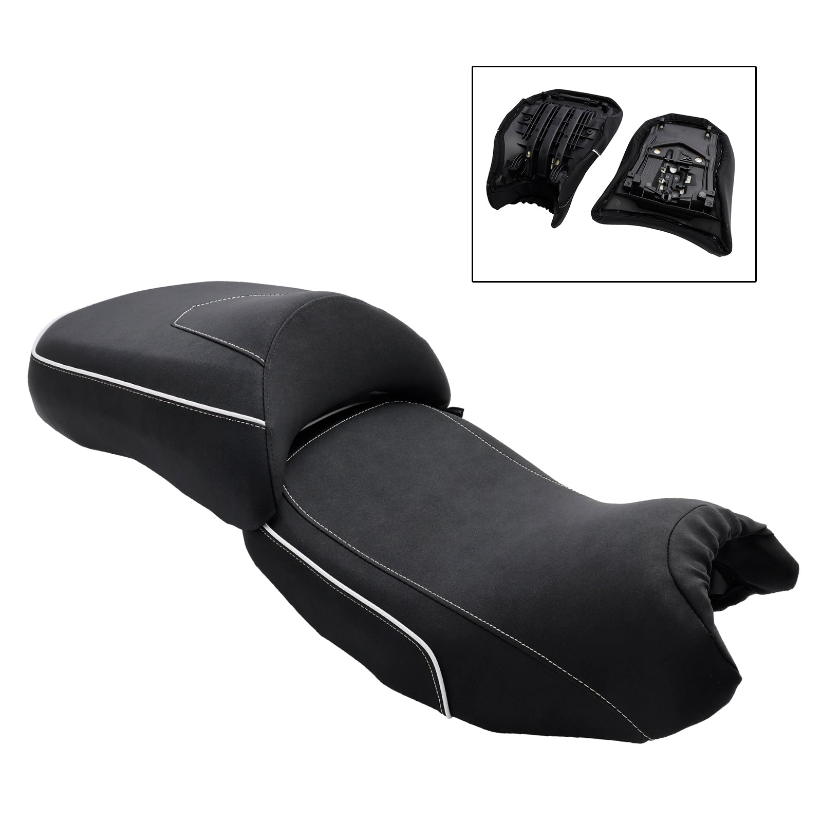 2019-2023 BMW R1250GS/GS ADV Replace Front Rear Driver Passenger Seat Black