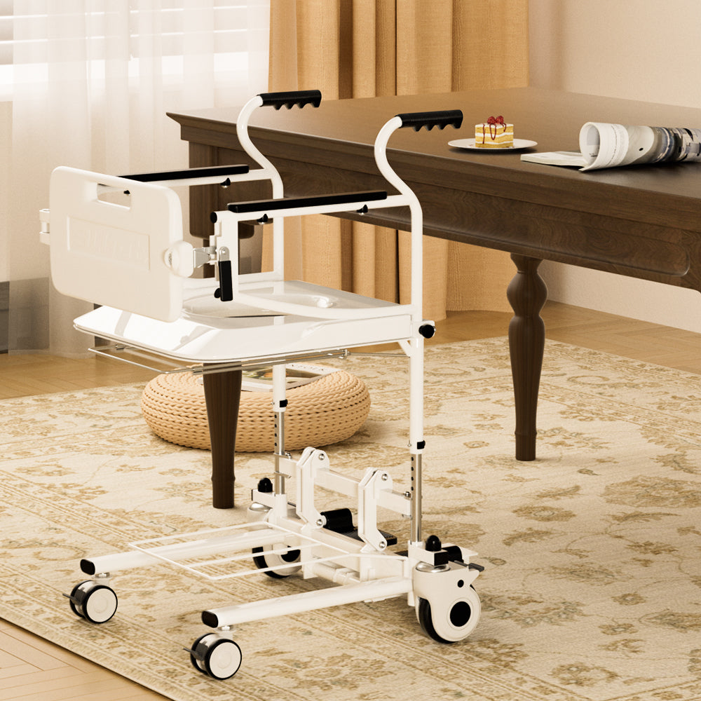 Patient Chair Transferred Lift Wheelchair Removable Split Type Wheelchair 250 lb