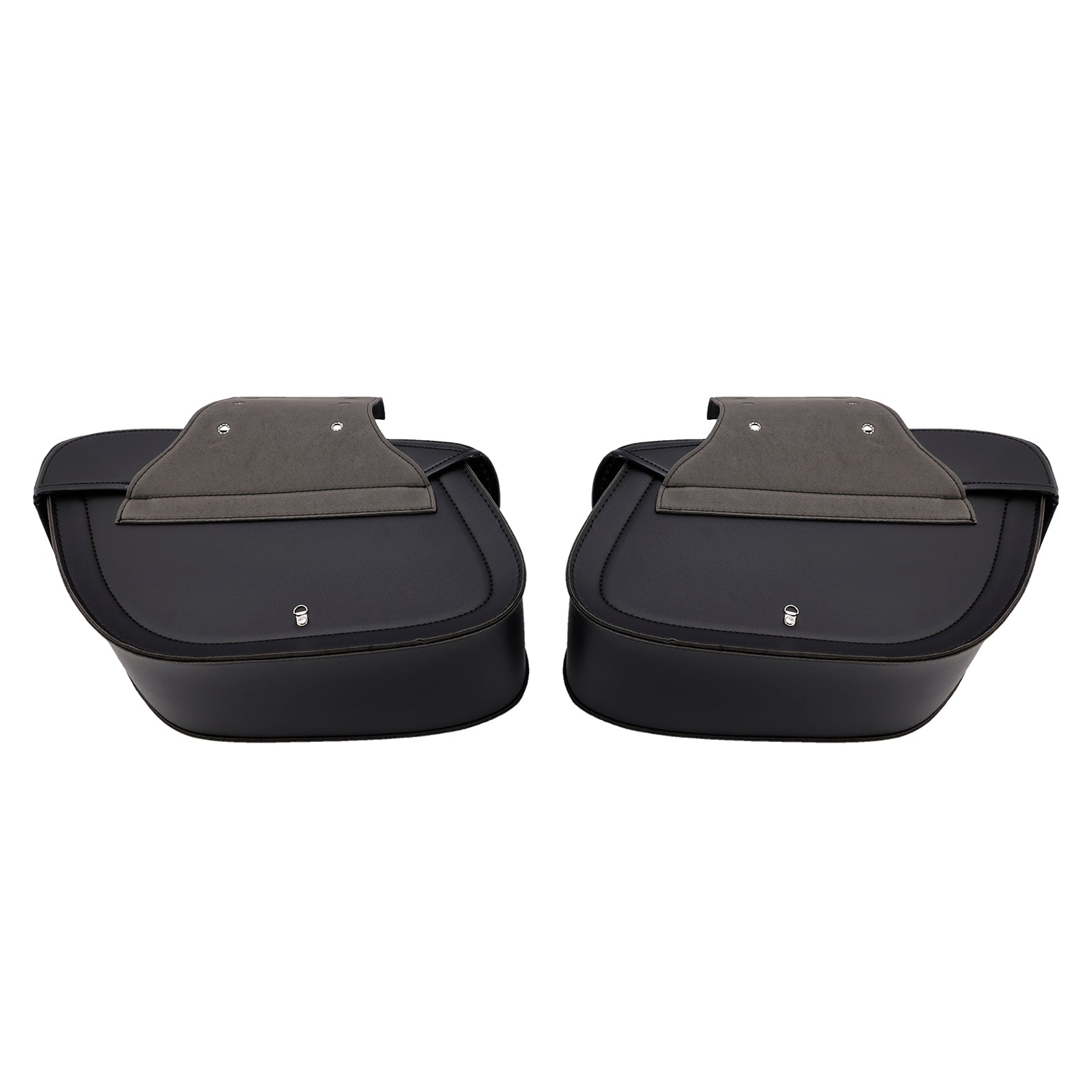 Side Tail Bag Saddlebag Color Matching Luggage Black 42L For Scooter Motorcycle