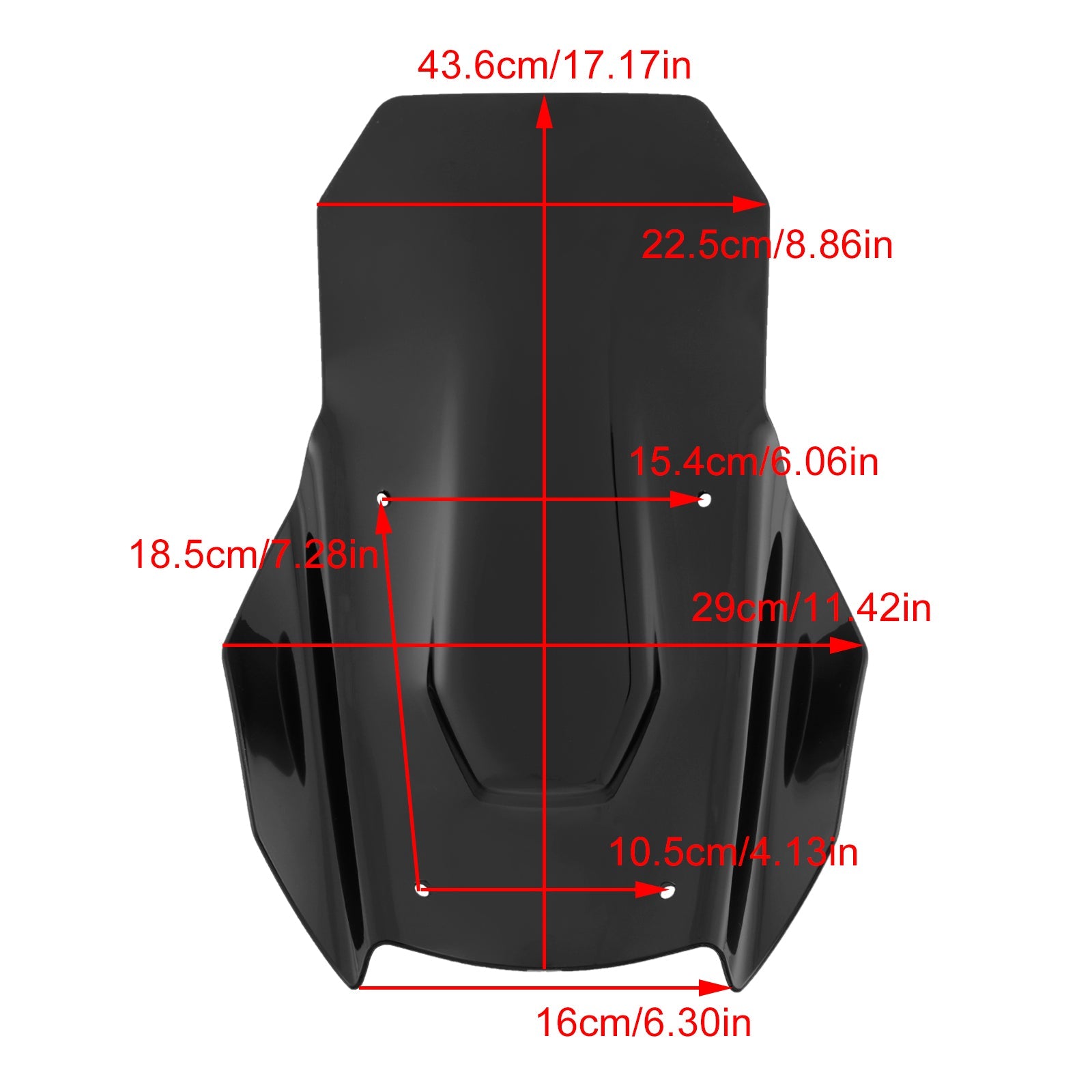 HONDA ADV350 2022-2024 ABS Motorcycle Windshield WindScreen