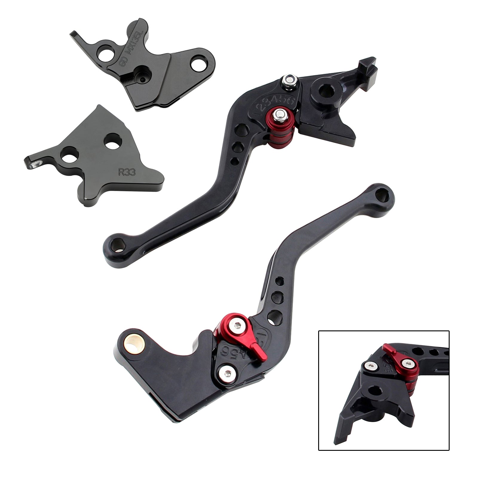 2005-2014  YAMAHA YBR125 NEW Short Clutch Brake Lever