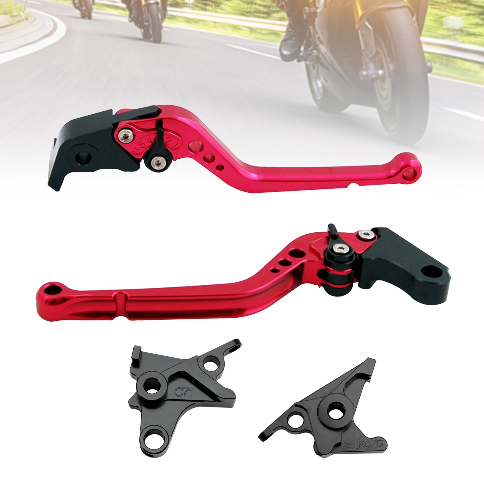 Long Clutch Brake Lever fit for BMW R NINE T /PURE/RACER 2017-2023