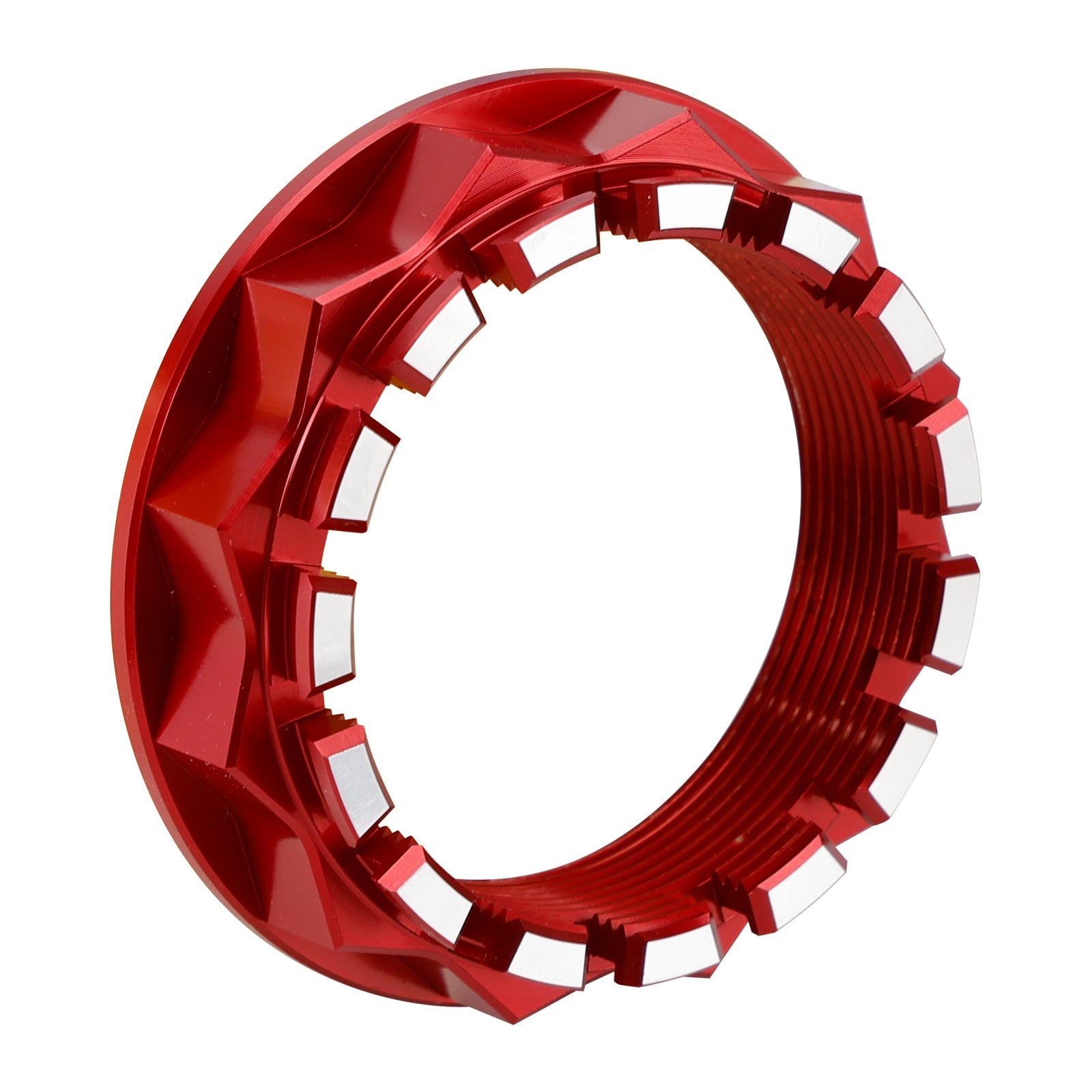 2x Rear Wheel Axle Nuts Red For Ducati Panigale 959/1199/1299/V4/R/S 2012-2024