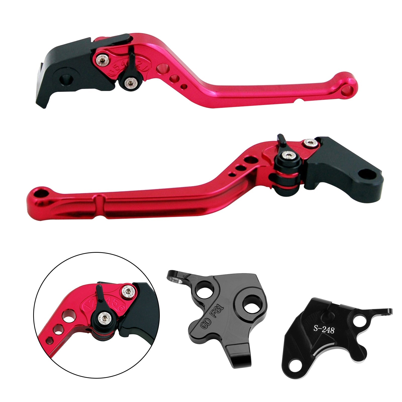 2008-2011 YAMAHA YZF R125 Long Clutch Brake Lever