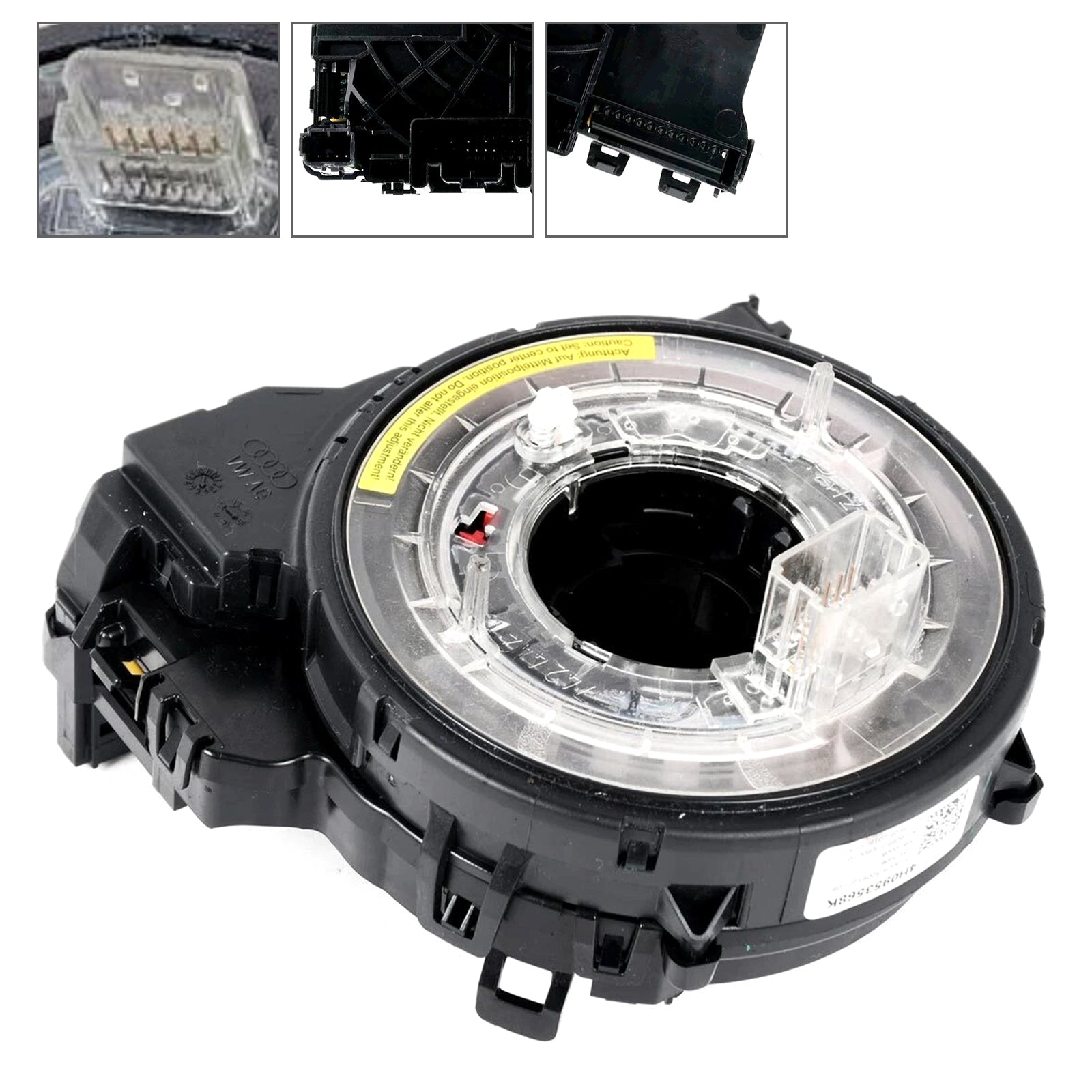 2011-2018 Audi A6 Avant 4G5, 4GD Spiral Cable Angle Sensor Assembly 8 PINS 4H0953568K