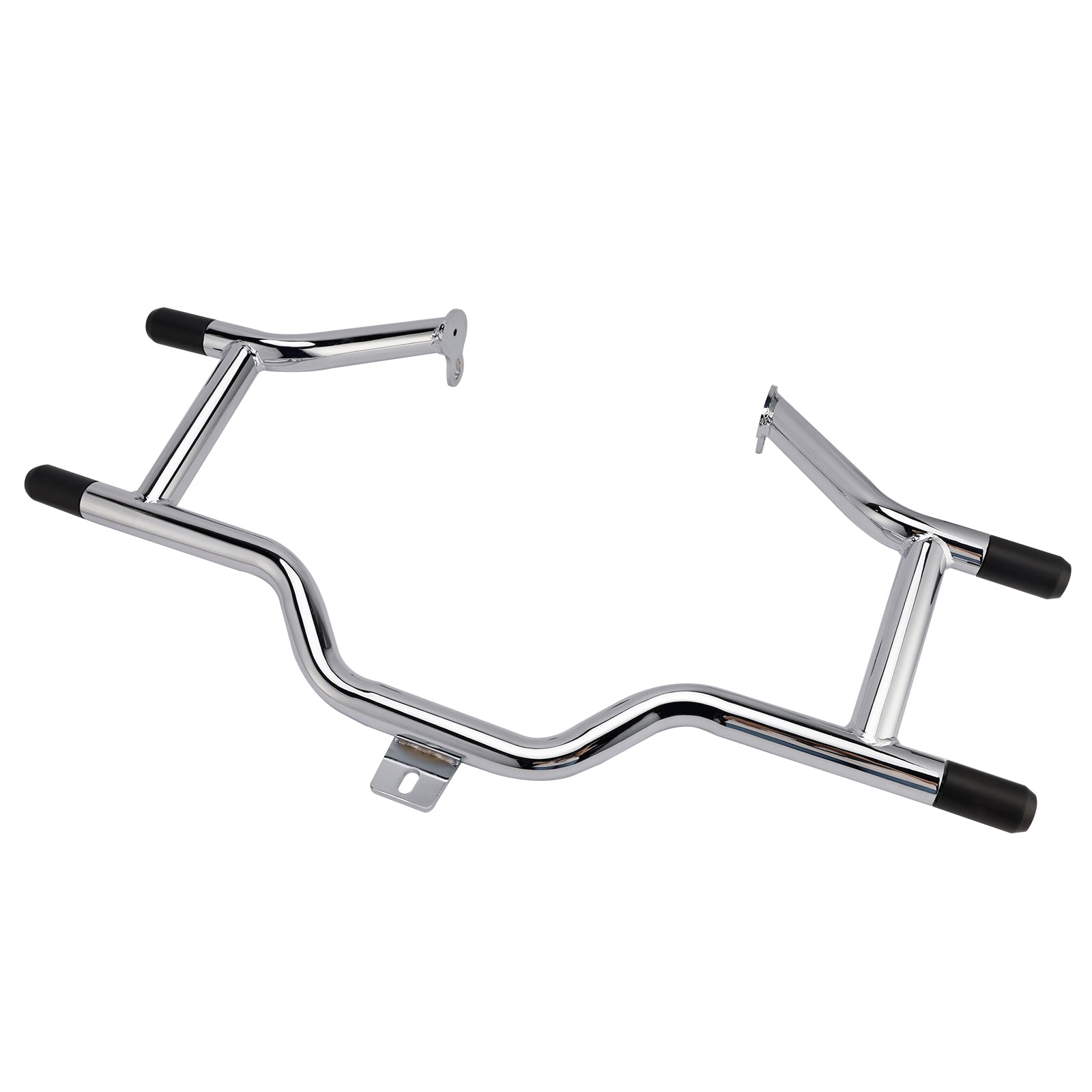 Bumper Engine Guard Fairing Mount Crash Bar Kit Fits For Cvo Road King Black