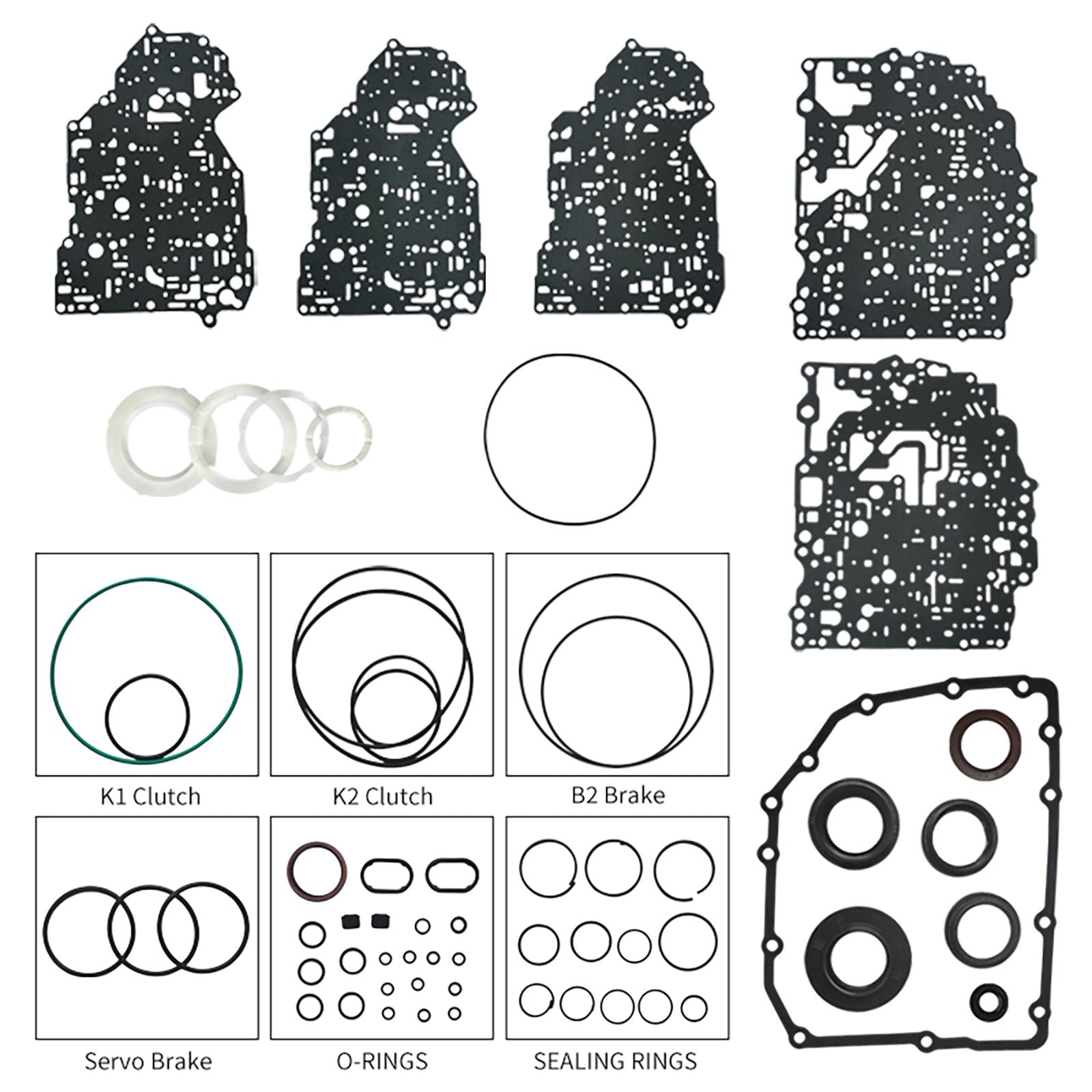 2014-2017 For MINI COOPER B36 F55 Transmission Master Repair Kit TF-72SC TF72SC