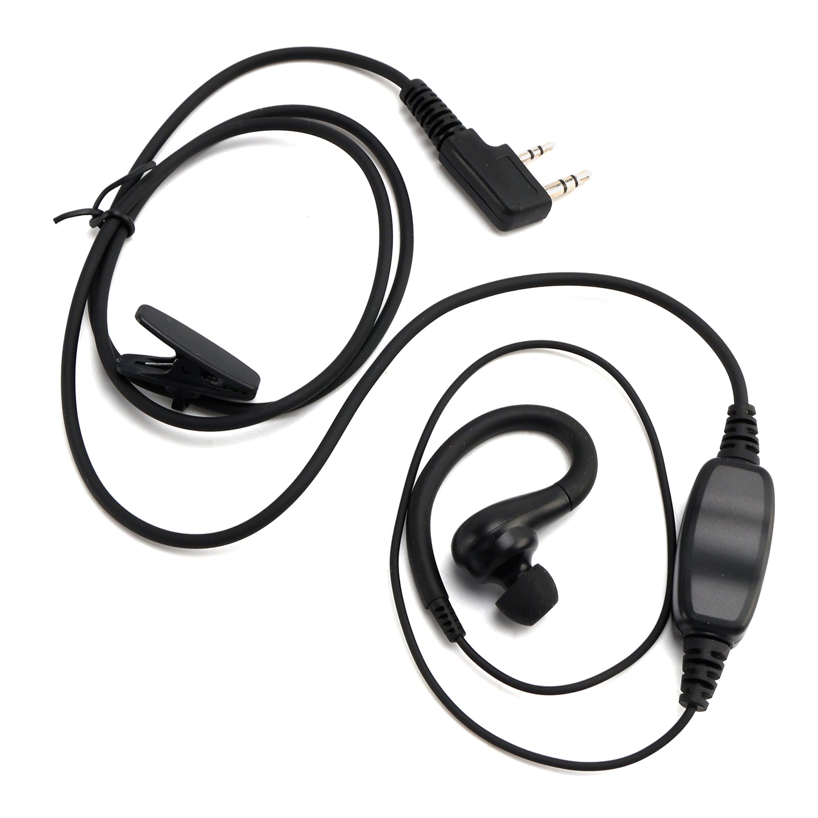 K-029 Two-Color 636 Earhook Headset For TK-220 TH-F6 RPV516A KG-UVD1P TG-2AT
