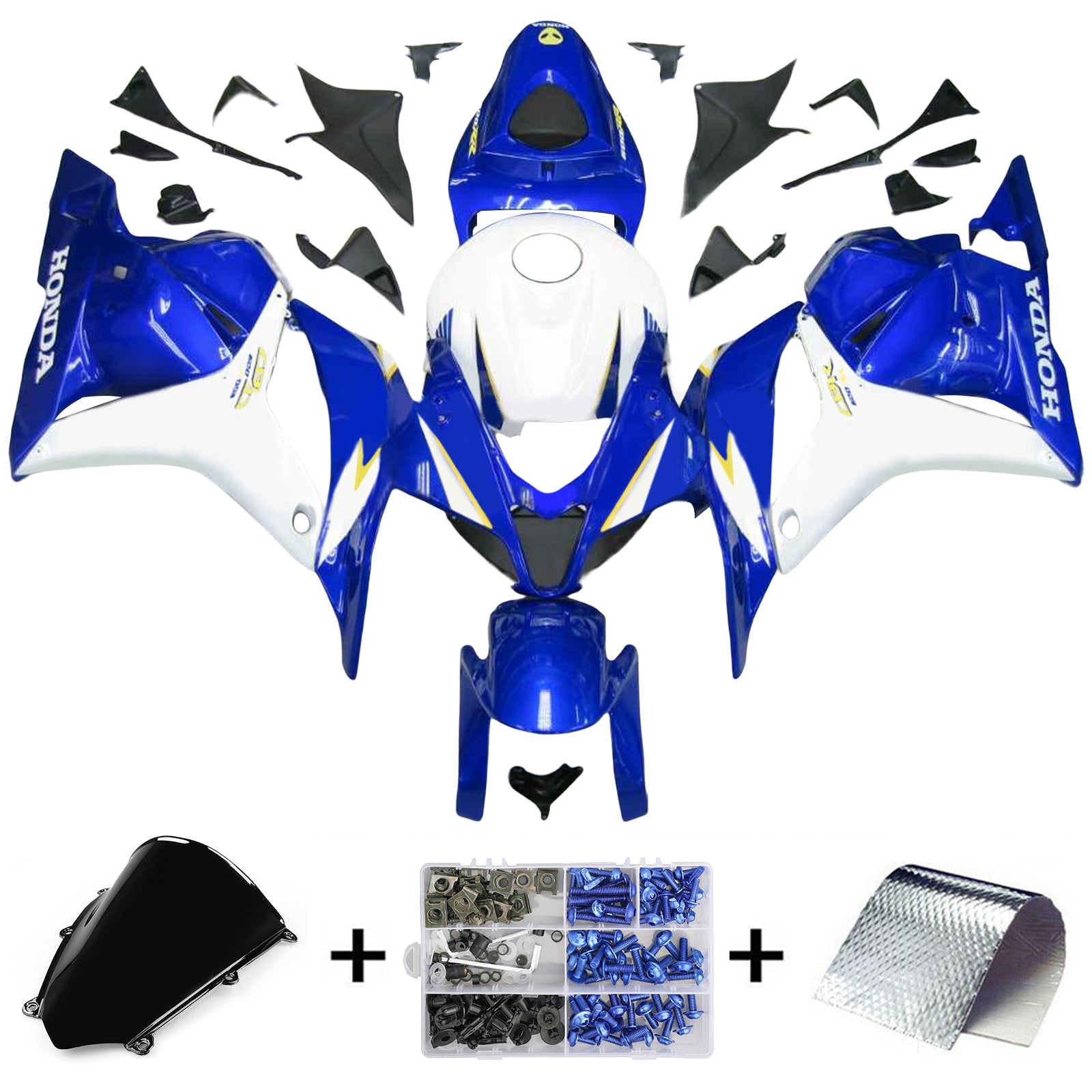 Honda CBR600RR 2009-2012 F5 Fairing Kit Bodywork Plastic ABS