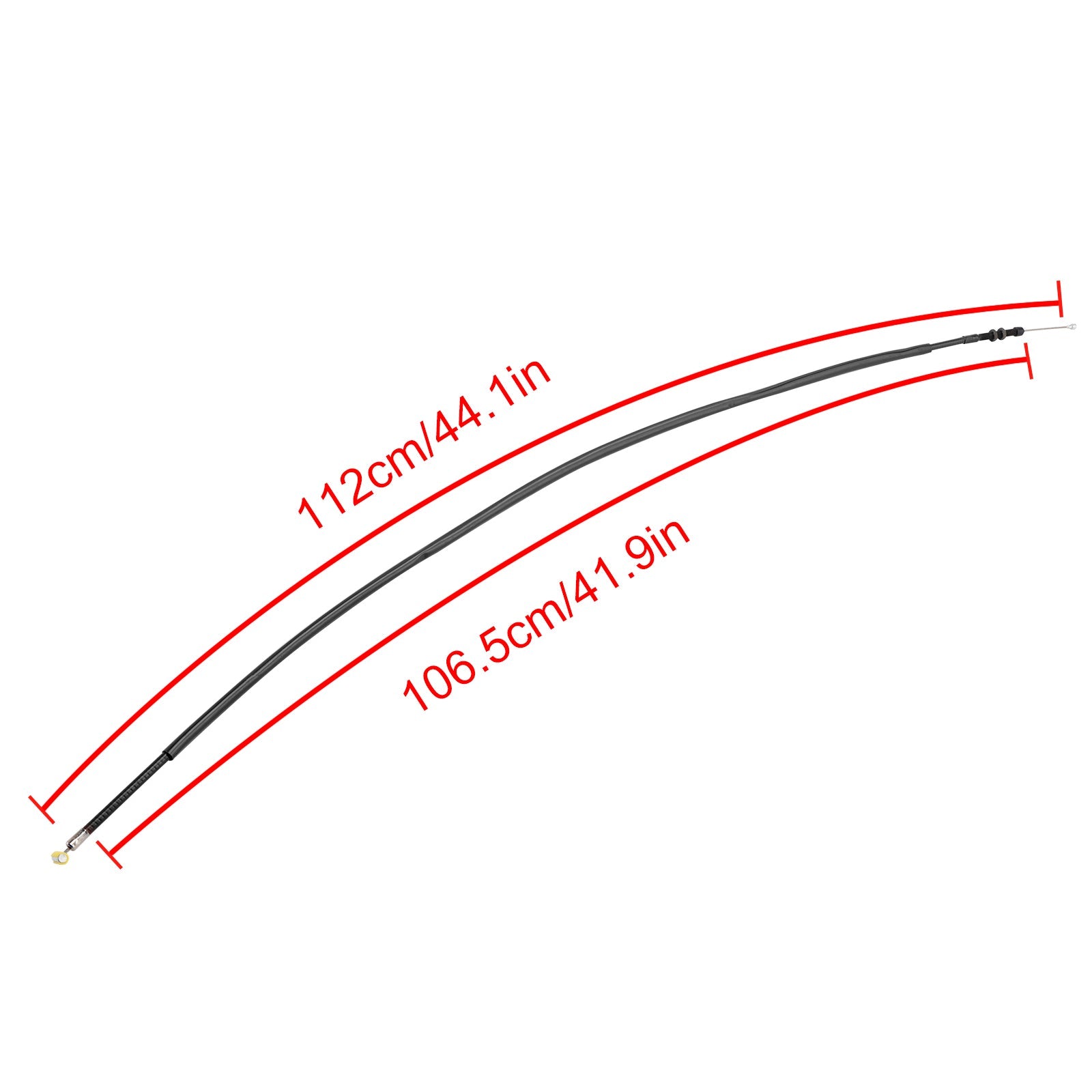 2012-2016 Honda NC700/NC750 Motorcycle Clutch Cable Replacement Black