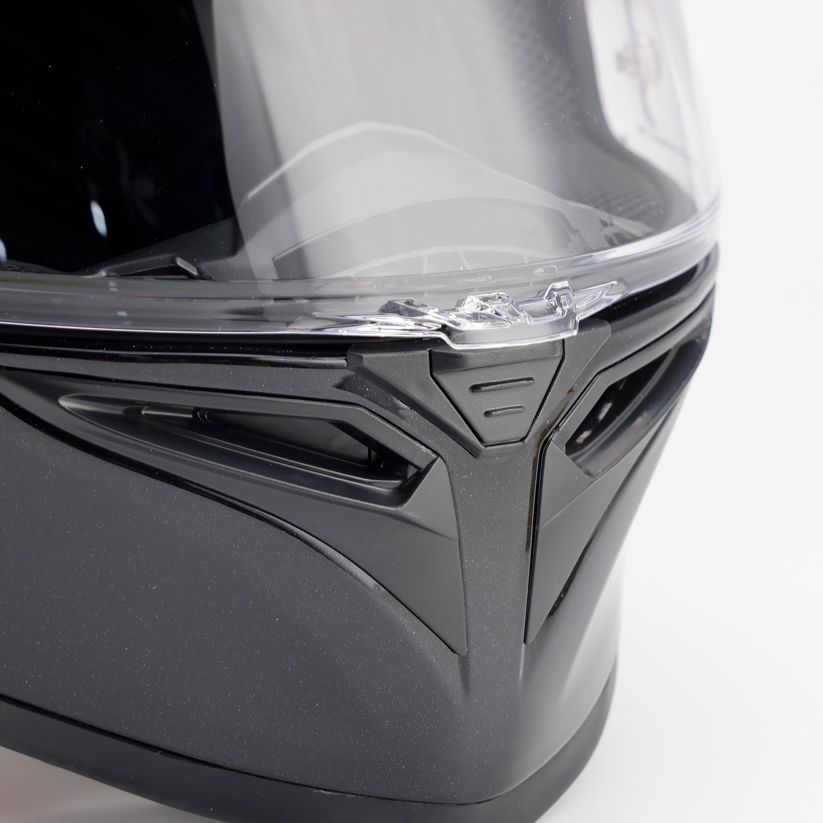 DOT Motorcycle Helmet Adult Street Full Face Gloss Black