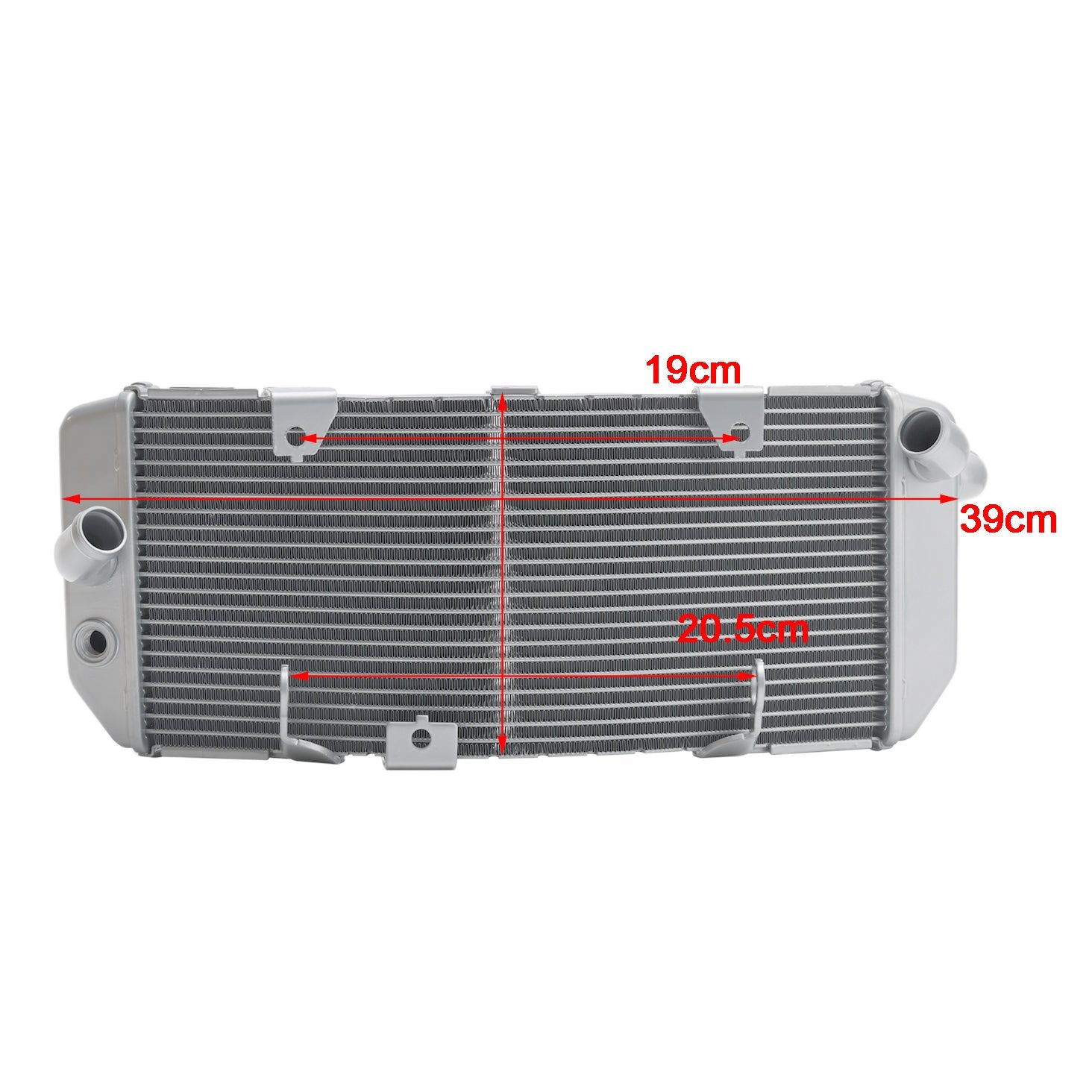 Aluminum Radiator Cooling Cooler For Yamaha TMAX530 T-max 530 2012-2016 Silver