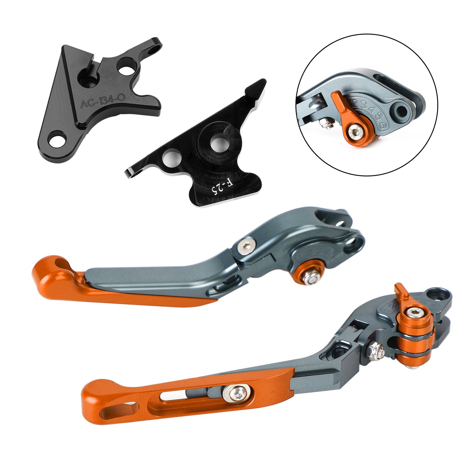 Honda CB350 hness gb350 CB350 2021-2023에 적합한 조절 식 클러치 브레이크 레버