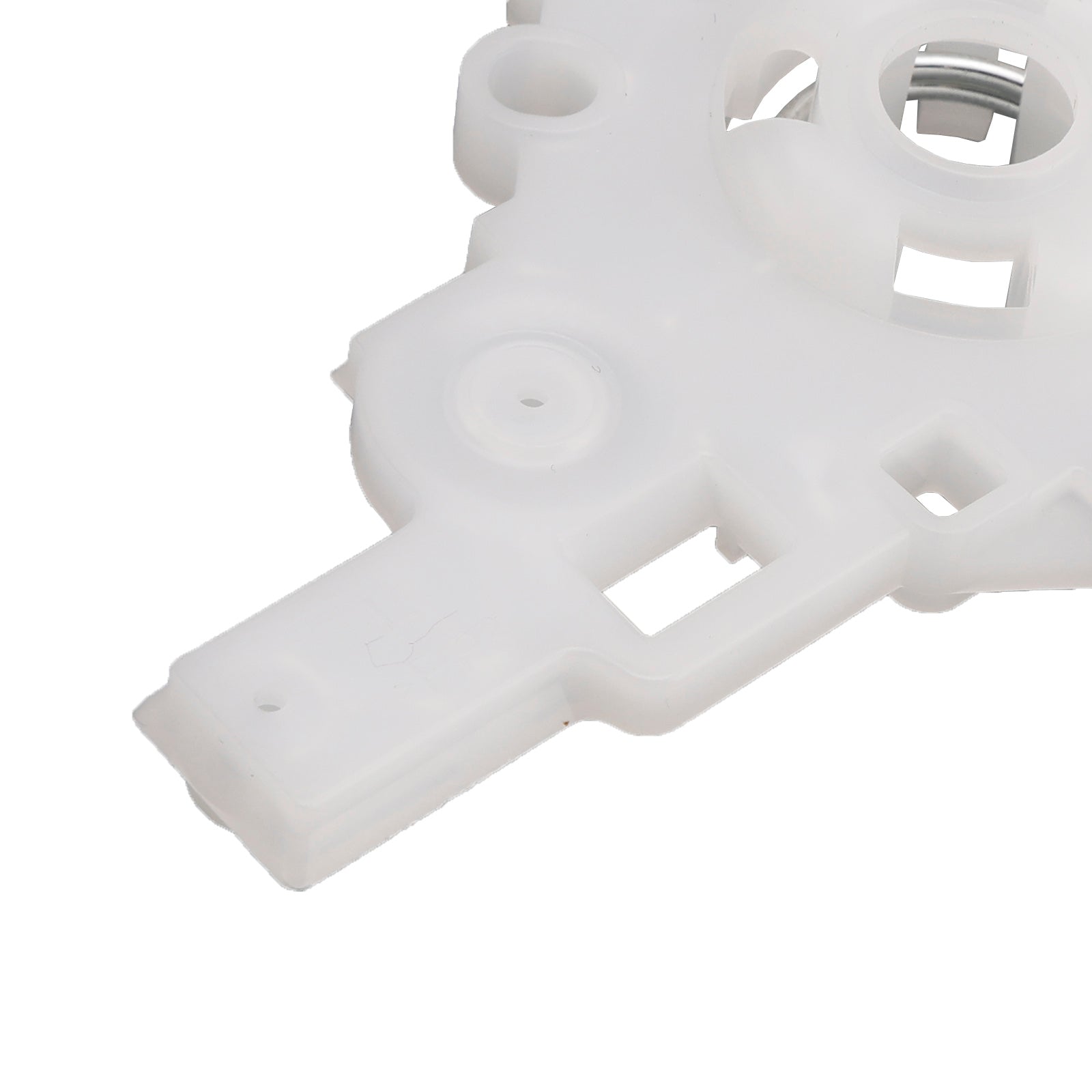 Left Car Side Mirror Glass Lens White Plastic Bracket Clip Holder for Honda