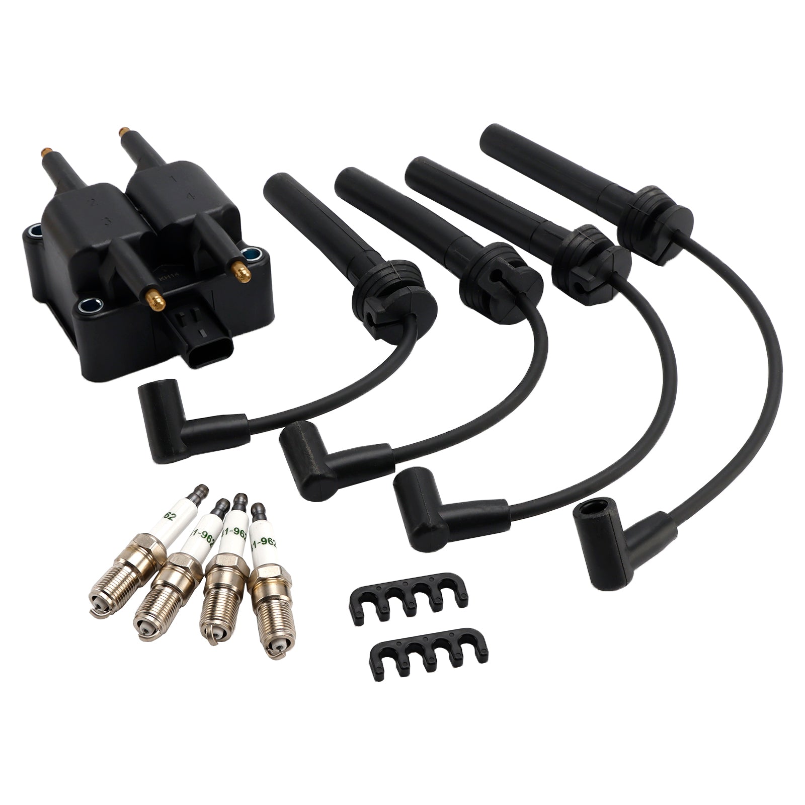 1997 PLYMOUTH GRAND VOYAGER Ignition Coil Pack Spark Plug Wire Set UF189 UF403 UF410